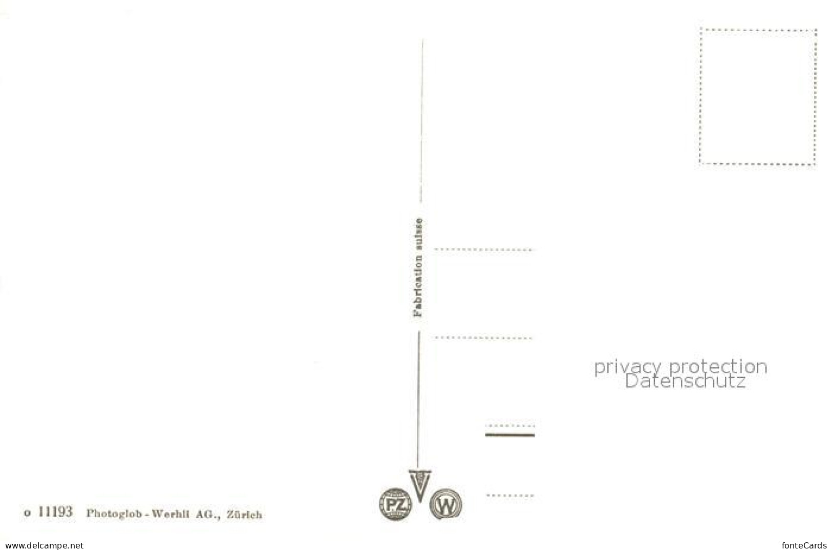 13195277 Strela Weissfluh Felsenweg Strela - Otros & Sin Clasificación