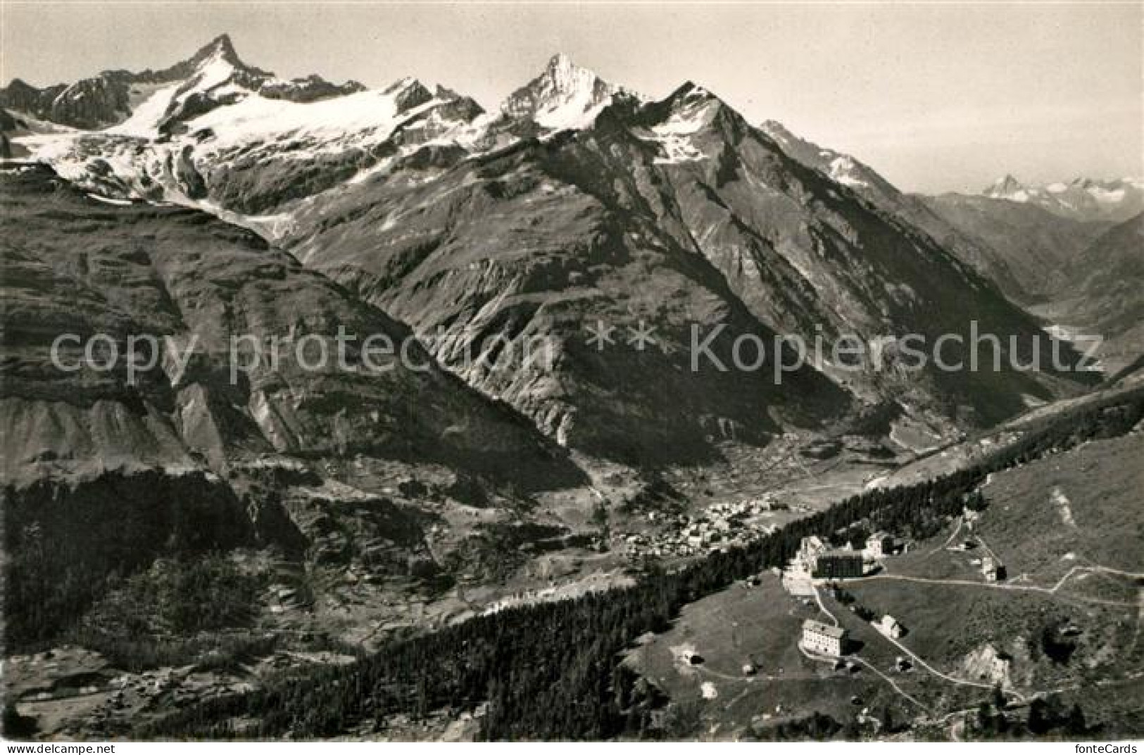 13193009 Zermatt VS Riffelalp Zinalrothorn Weisshorn Mettelhorn Zermatt VS - Other & Unclassified