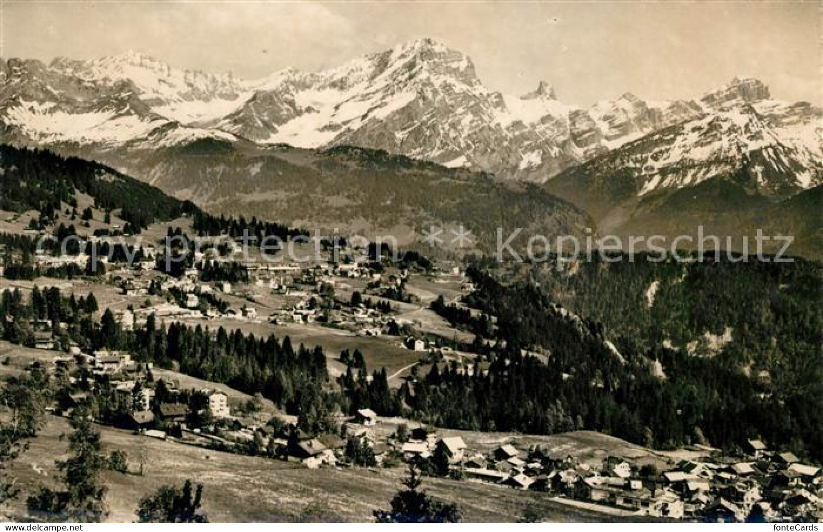 13193007 Chesieres Villars Muverans Panorama Chesieres - Autres & Non Classés