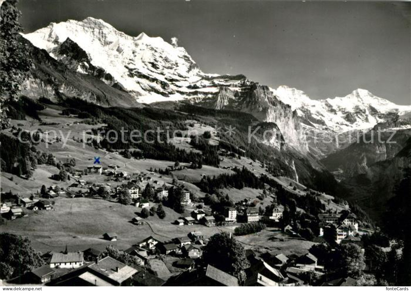 13192959 Wengen BE Panorama Jungfrau Breithorn Wengen BE - Altri & Non Classificati