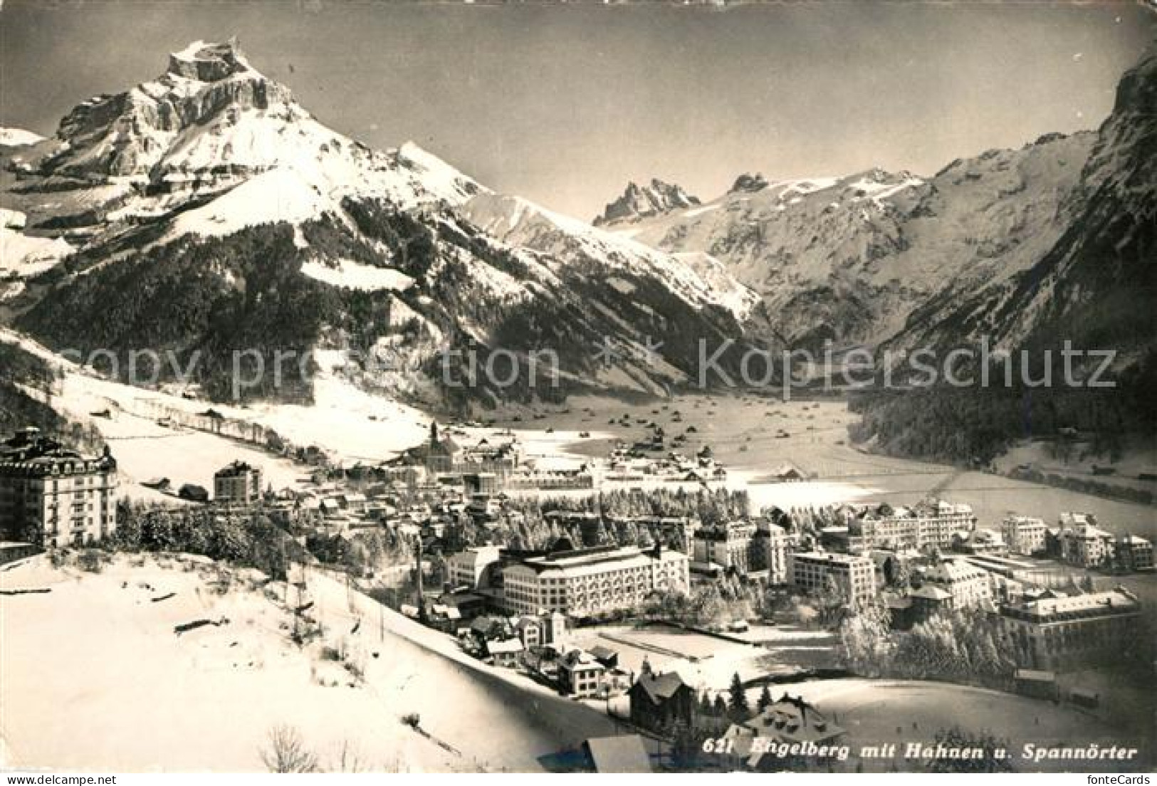 13192909 Engelberg OW Hahnen Spannoerter Winter Engelberg OW - Autres & Non Classés