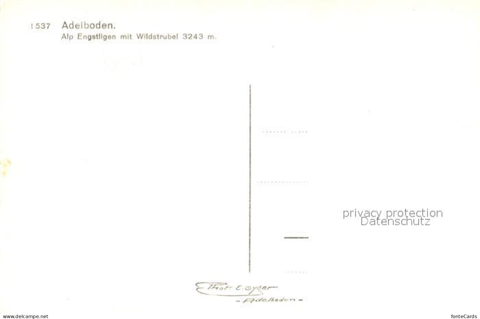 13192087 Adelboden Engstligen Alp Mit Wildstrubel Adelboden - Altri & Non Classificati