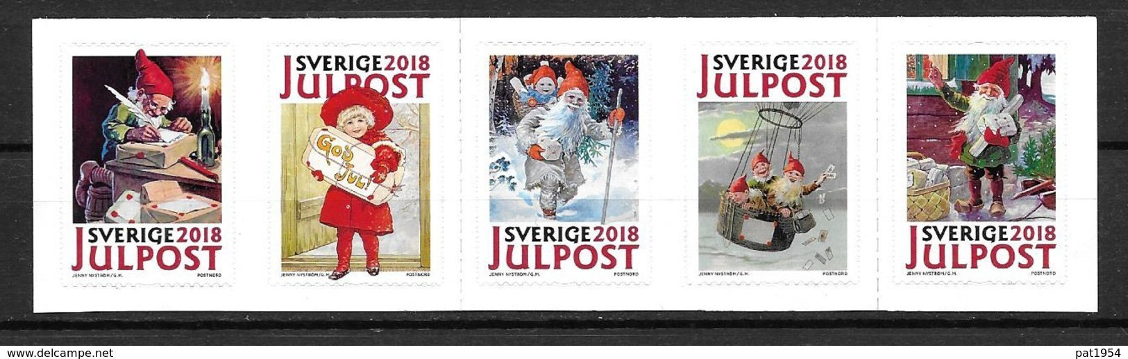 Suède 2018 Série Neuve Noël - Unused Stamps