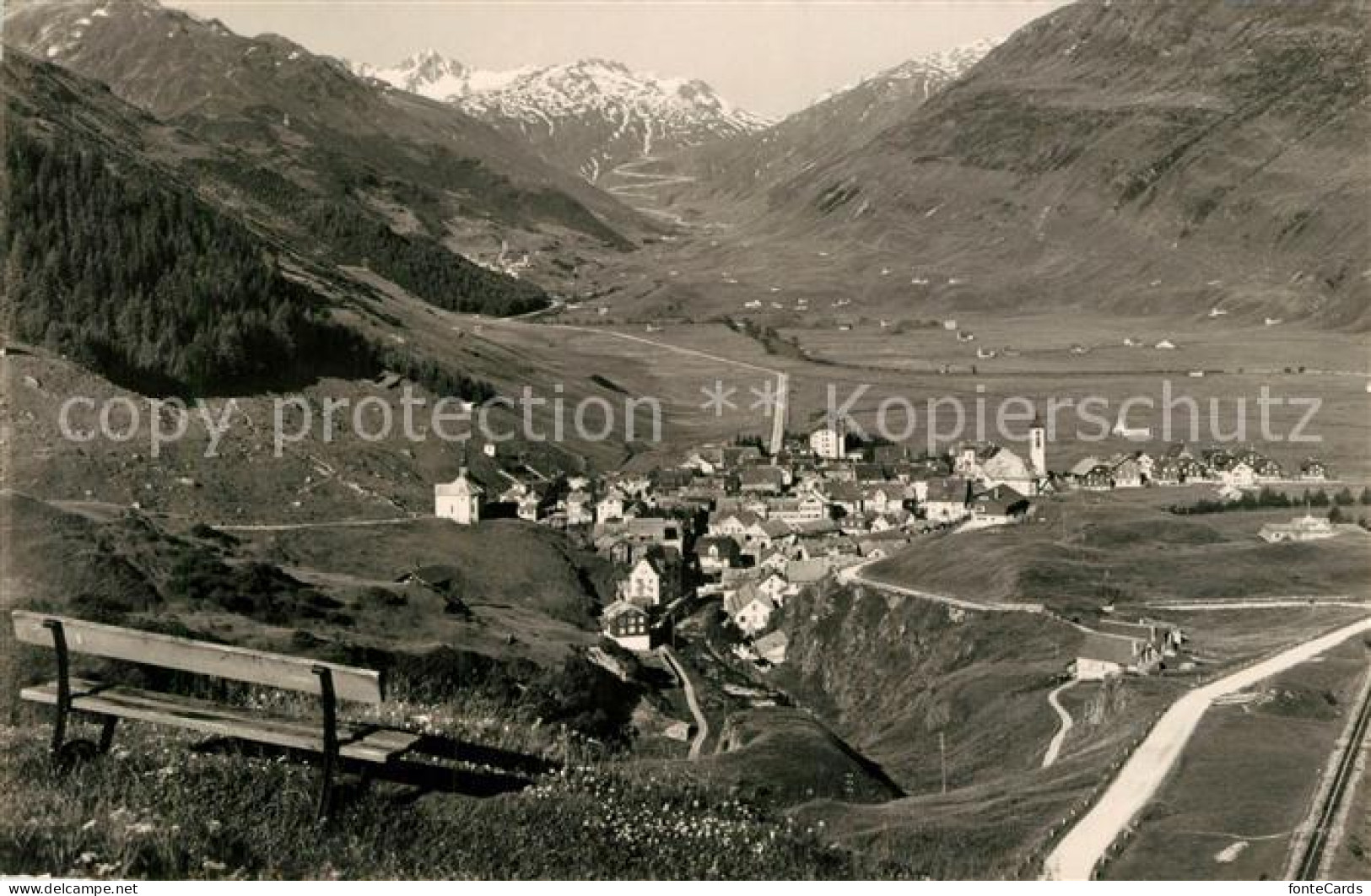 13192077 Andermatt Mit Furka Andermatt - Autres & Non Classés