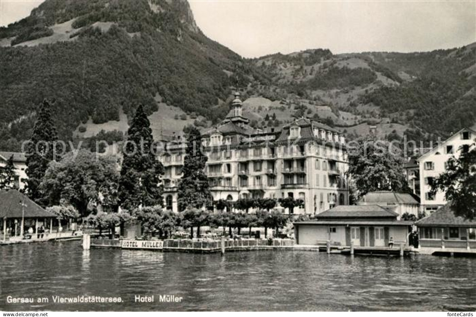 13192067 Gersau Vierwaldstaettersee Hotel Mueller Gersau Vierwaldstaettersee - Andere & Zonder Classificatie