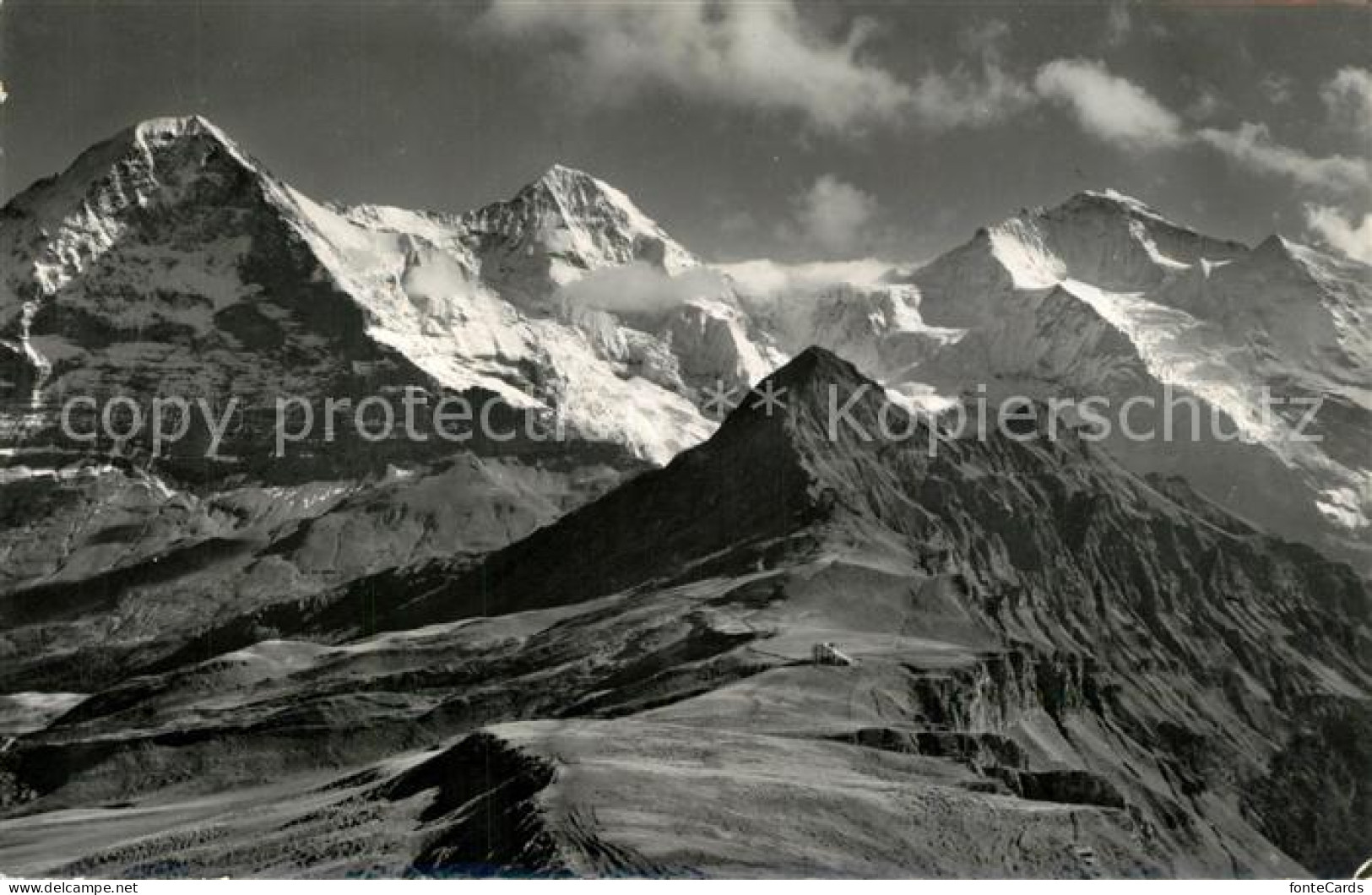 13192017 Grindelwald Hotel Maennlichen Mit Eiger Moench Jungfrau Grindelwald - Altri & Non Classificati