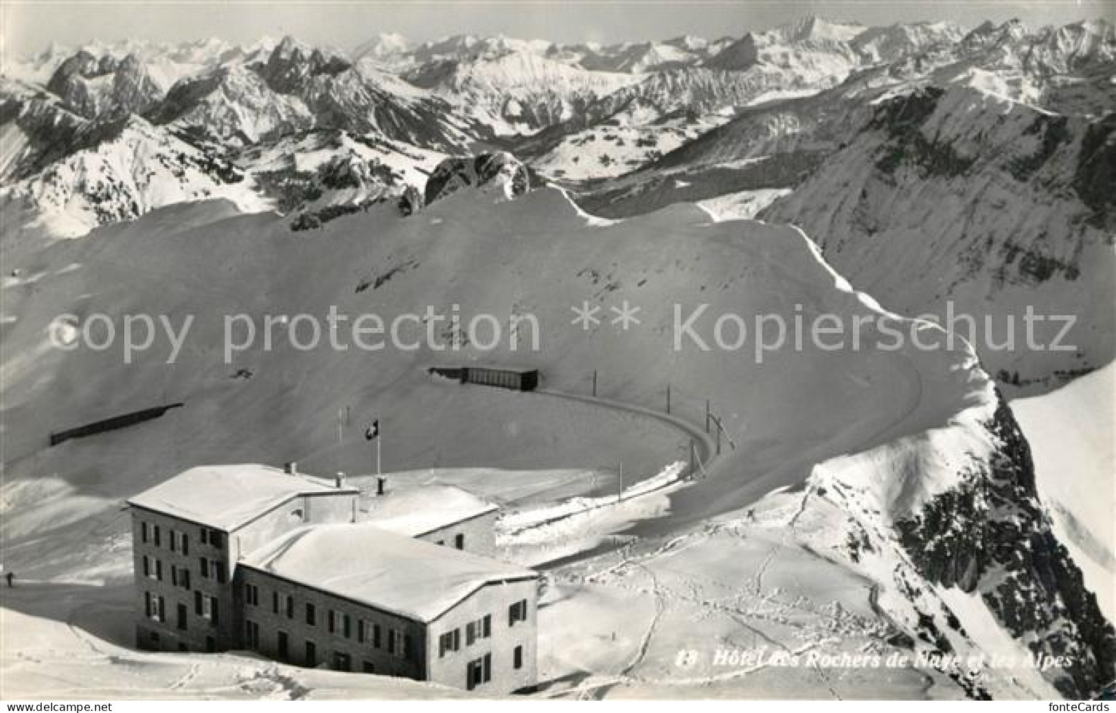 13191967 Rochers De Naye Hotel Les Rochers De Naye Et Les Alpes Rochers De Naye - Other & Unclassified