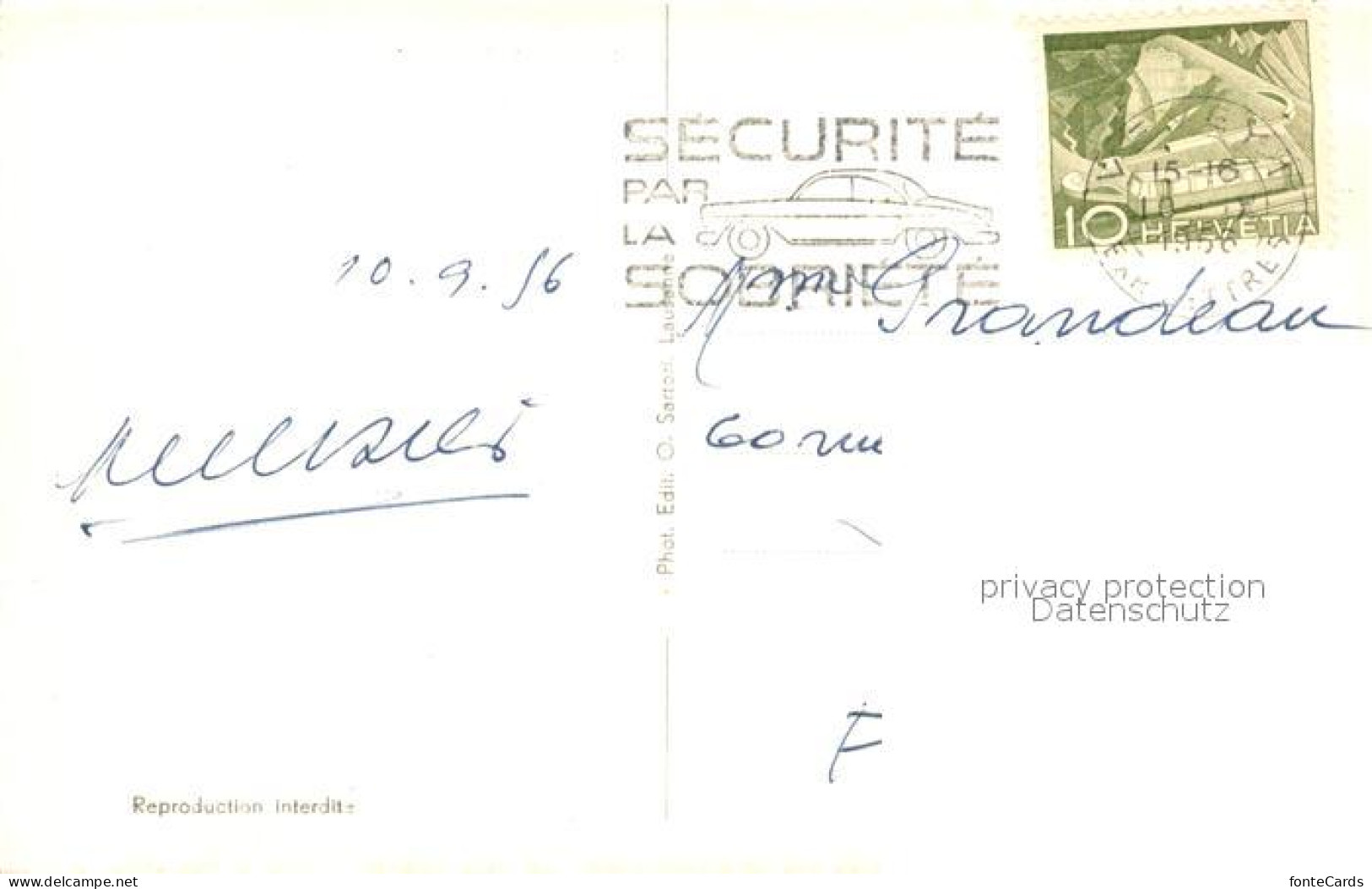 13191947 Vevey VD Vue Generale Et Les Rochers De Naye Vevey VD - Other & Unclassified