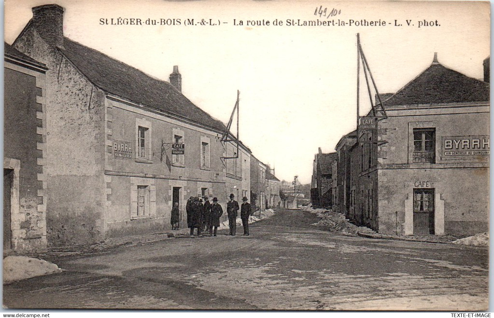 49 SAINT LEGER DU BOIS - La Route De Saint Lambert La Potherie  - Autres & Non Classés
