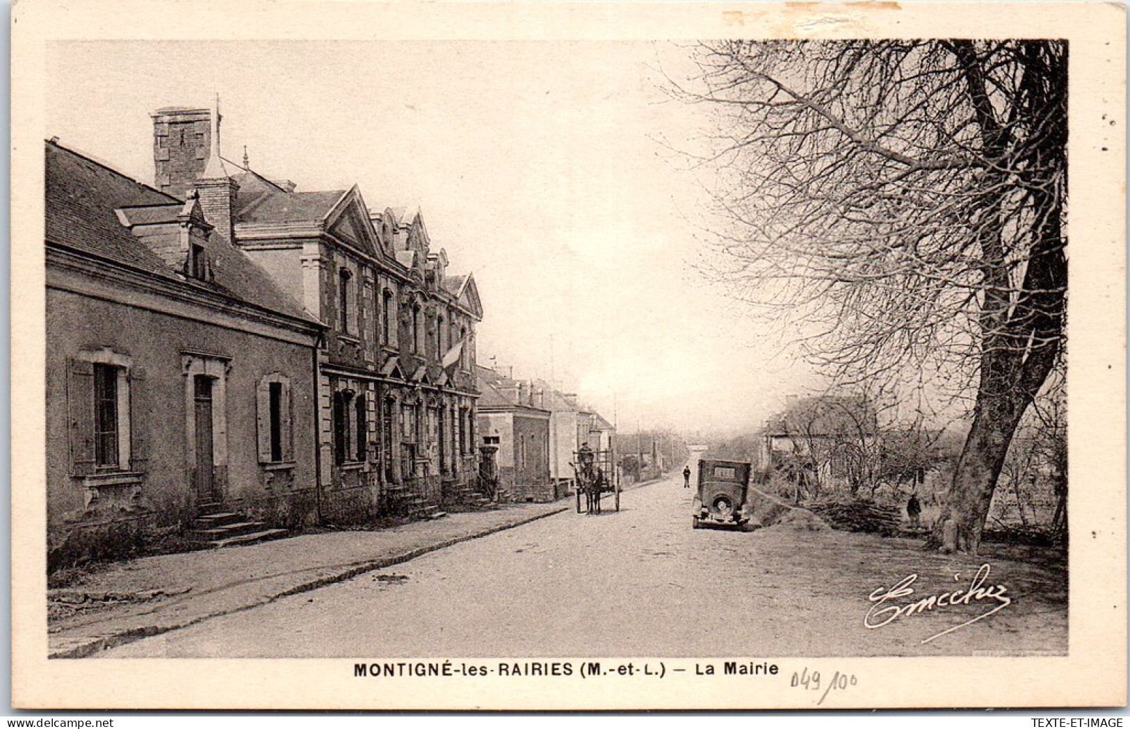 49 MONTIGNE LES RAIRIES - La Mairie  - Autres & Non Classés