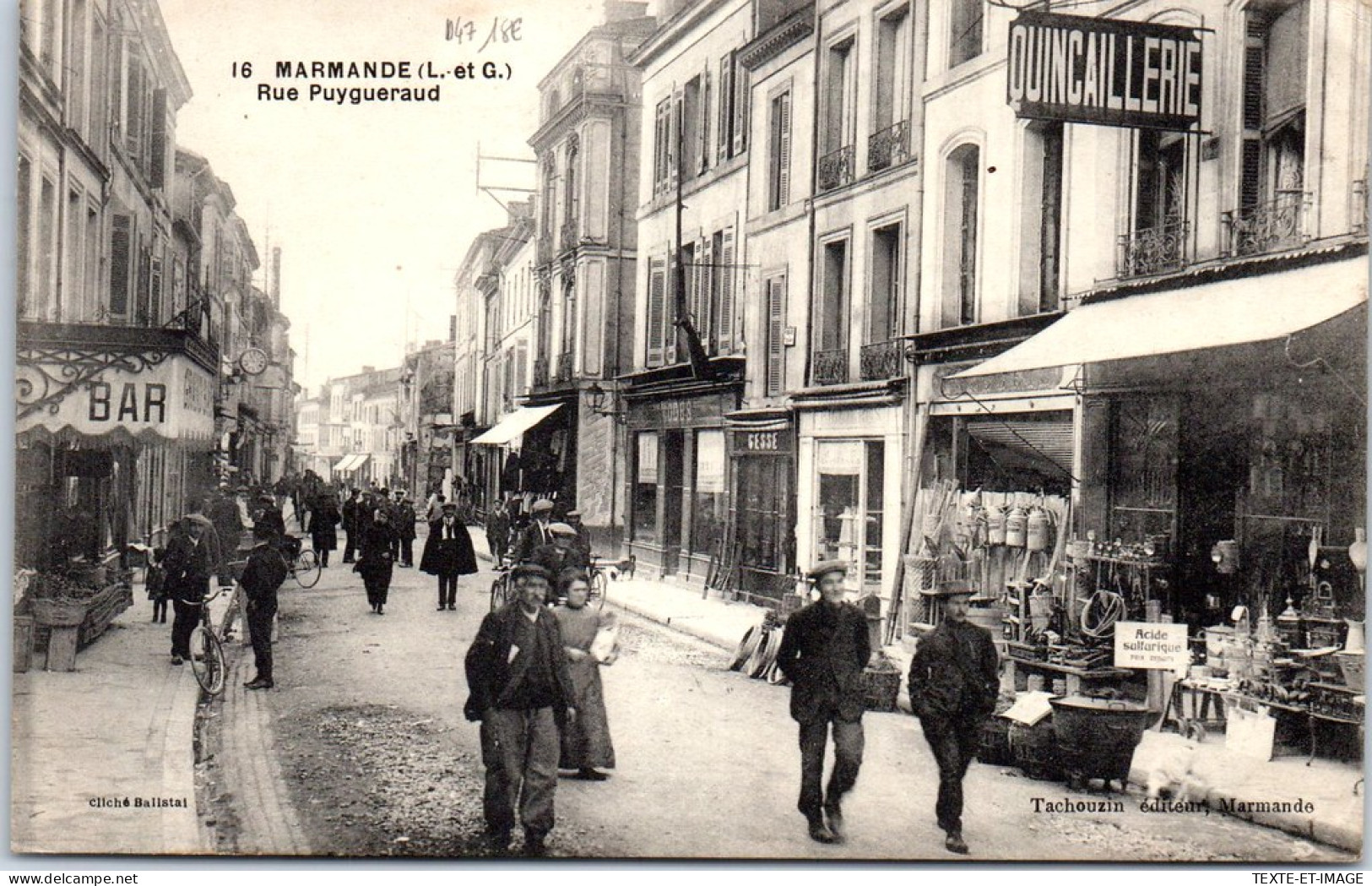 47 MARMANDE - Rue Puygueraud  - Marmande