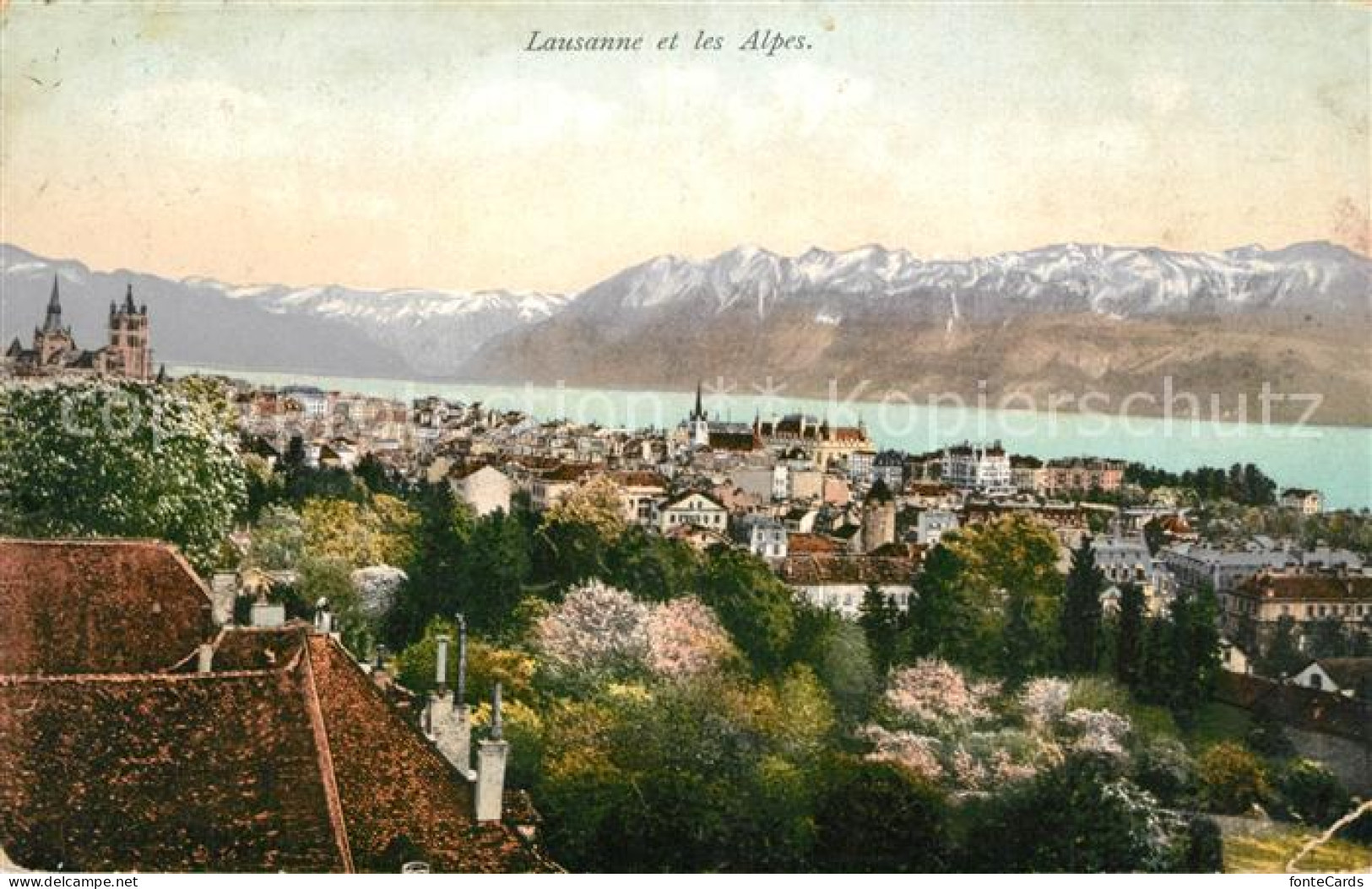 13191919 Lausanne VD Et Les Alpes Lausanne VD - Sonstige & Ohne Zuordnung