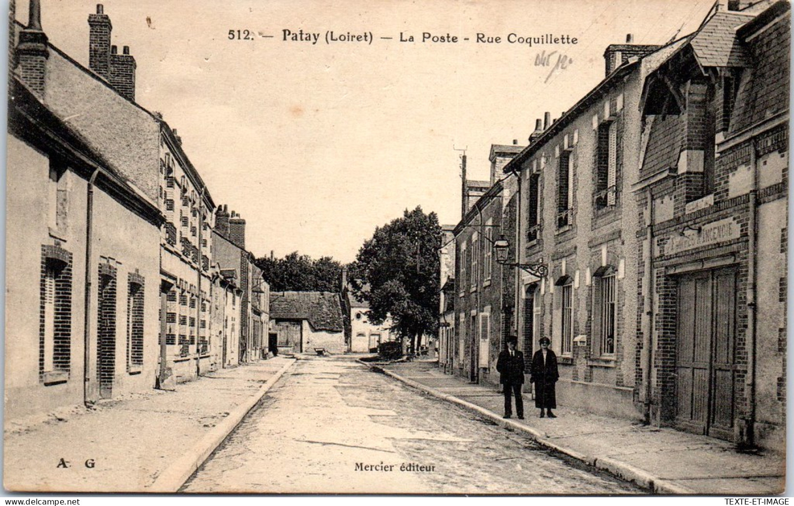 45 PATAY - La Poste - Rue Coquillette  - Other & Unclassified