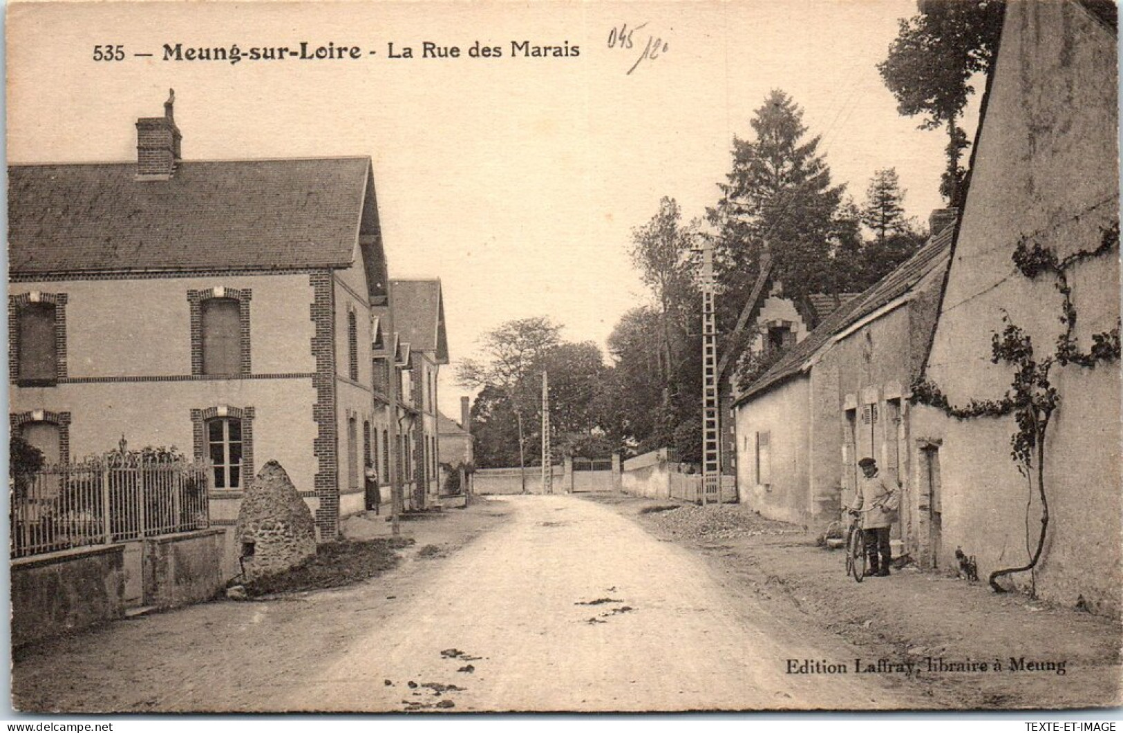 45 MEUNG SUR LOIRE - La Rue Des Marais. - Other & Unclassified