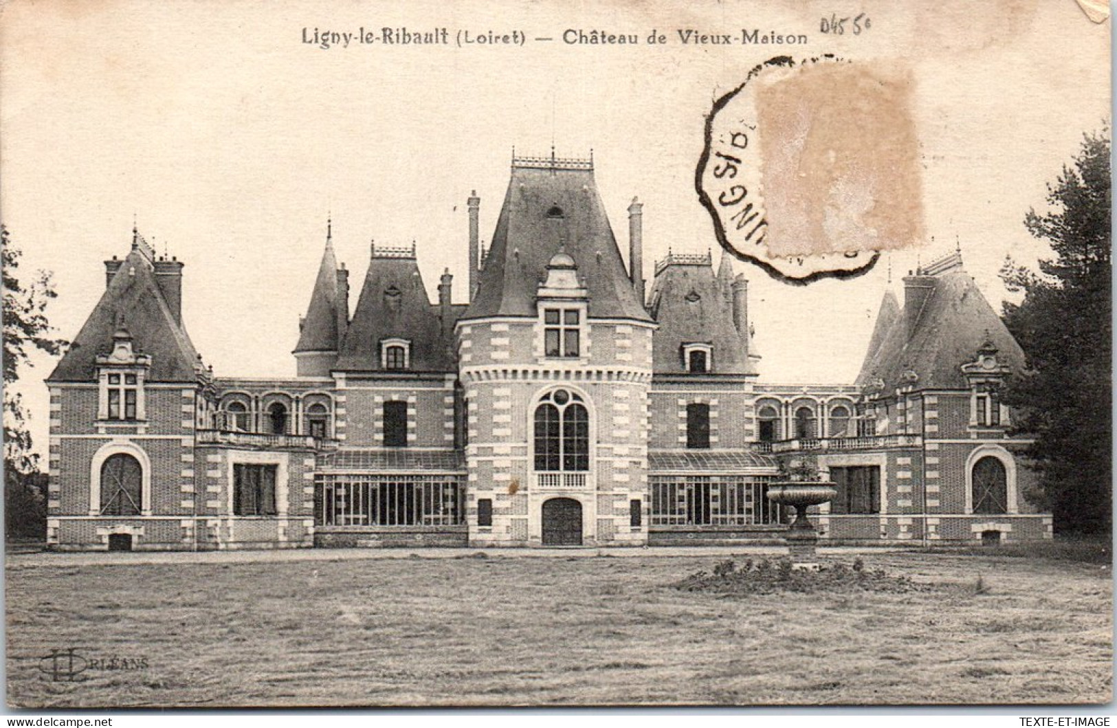 45 LIGNY LE RIBAULT - CHATEAUde Vieux Maison. - Other & Unclassified