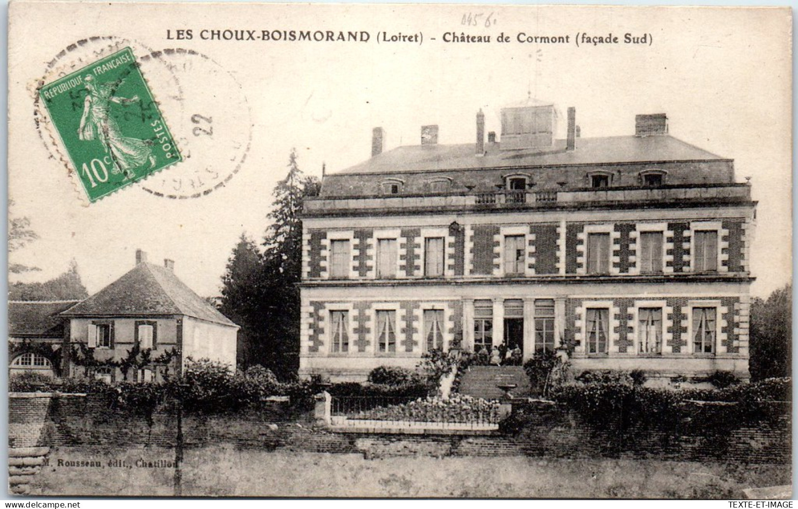 45 LES CHOUX - Le Chateay De Cormont (facade Sud) - Autres & Non Classés