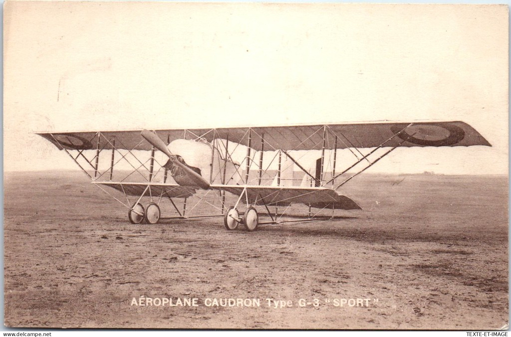 AVIATION - Aeroplane CAUDRON  Type G-3 - Other & Unclassified