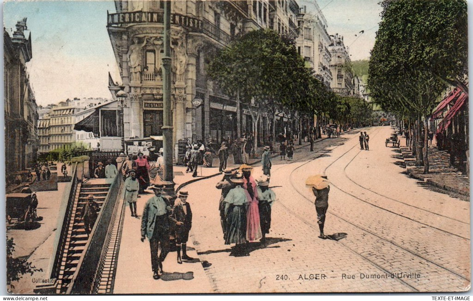 ALGERIE - ALGER - La Rue Dumont D'urville. - Algeri