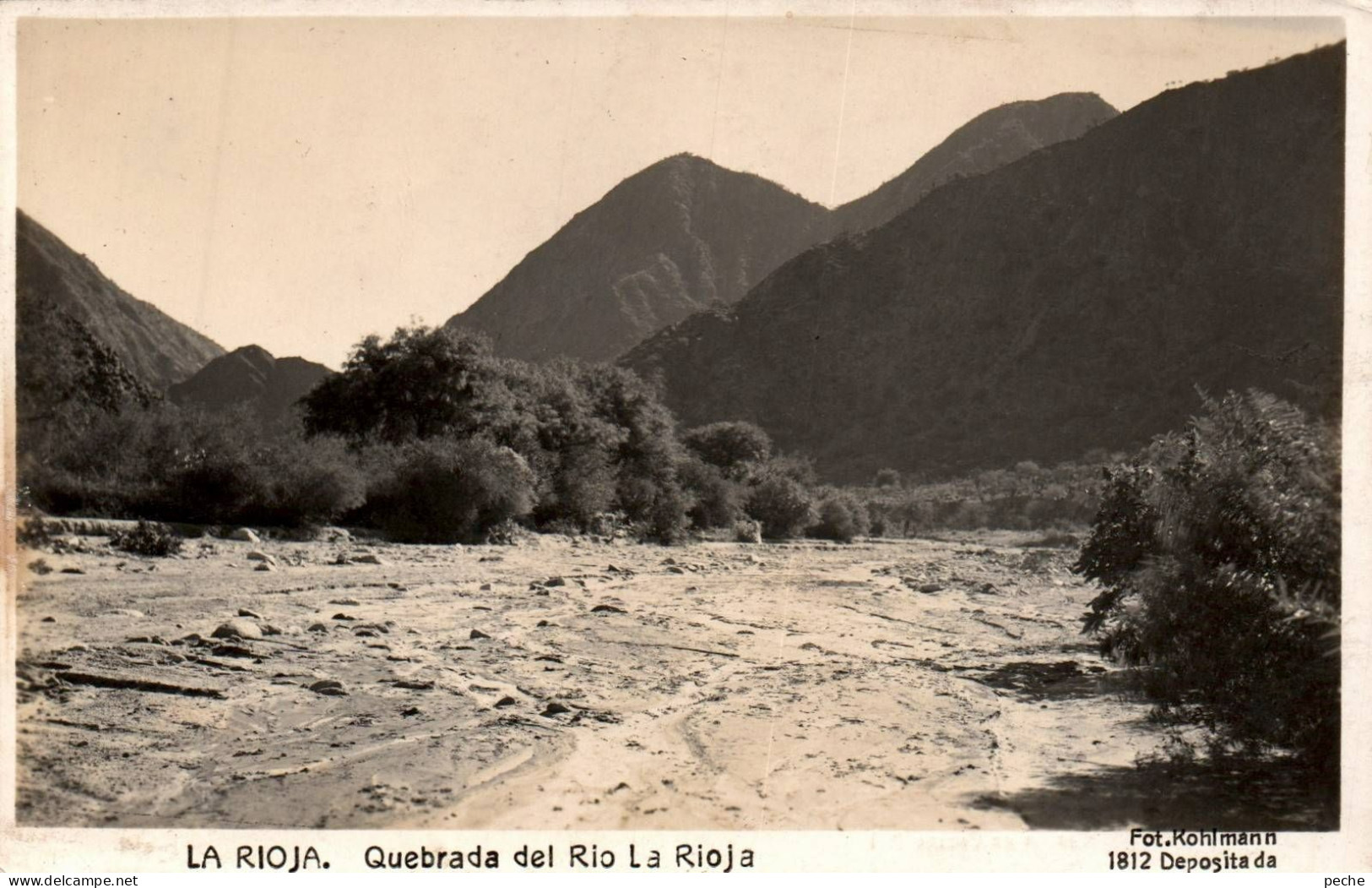 N° 2470 W -cpa La Rioja -quebrada Del Rio - - Argentinien