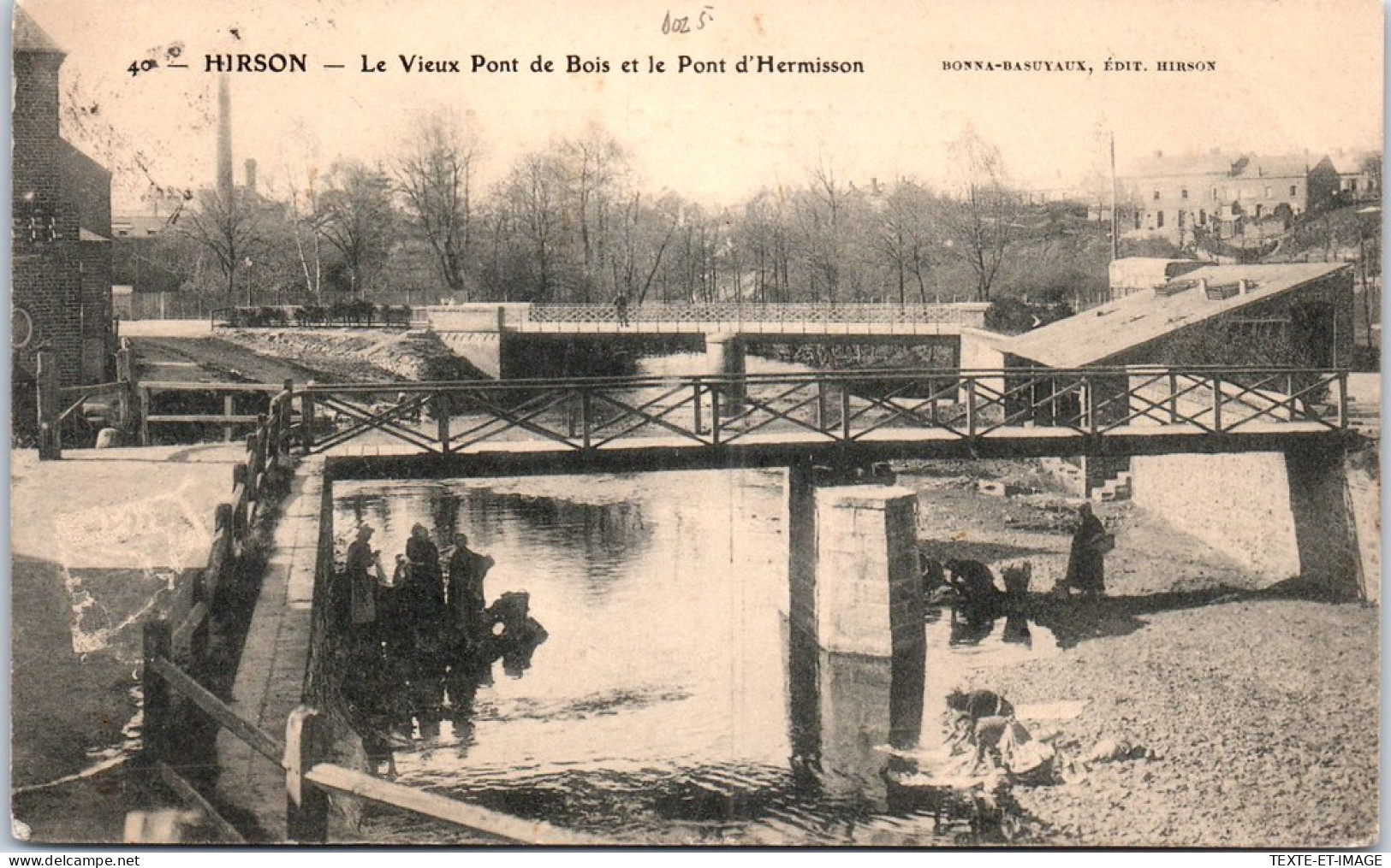 02 HIRSON - Le Vieux Pont De Bois  - Hirson