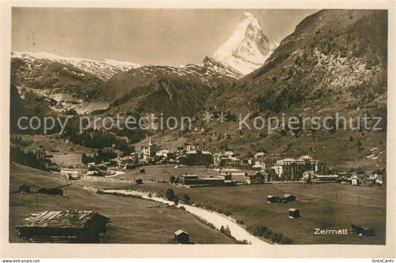 13191889 Zermatt VS Mit Matterhorn Zermatt VS - Other & Unclassified