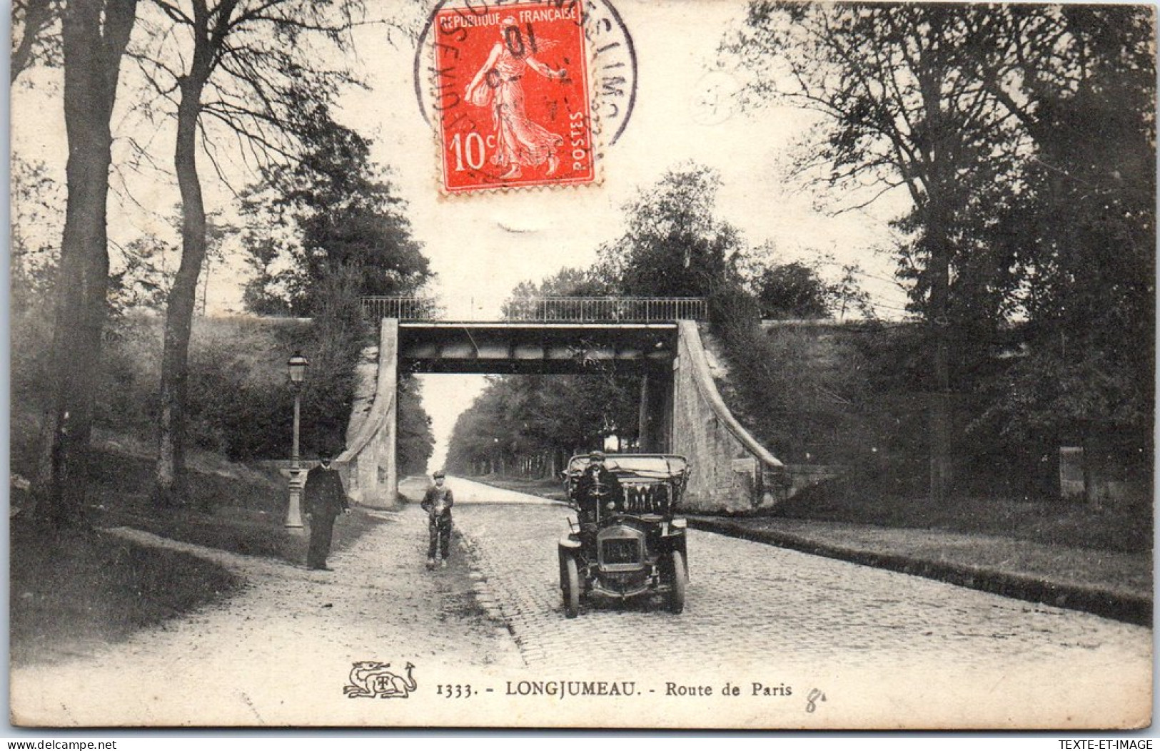 91 LONGJUMEAU - La Route De Paris.  - Longjumeau