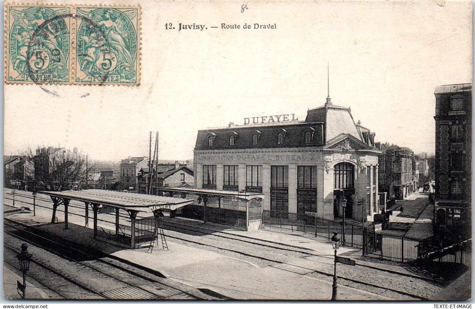 91 JUVISY - La Route De Dravel. - Juvisy-sur-Orge