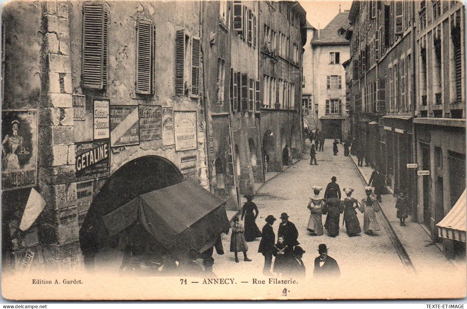 74 ANNECY - Rue Filaterie. - Annecy