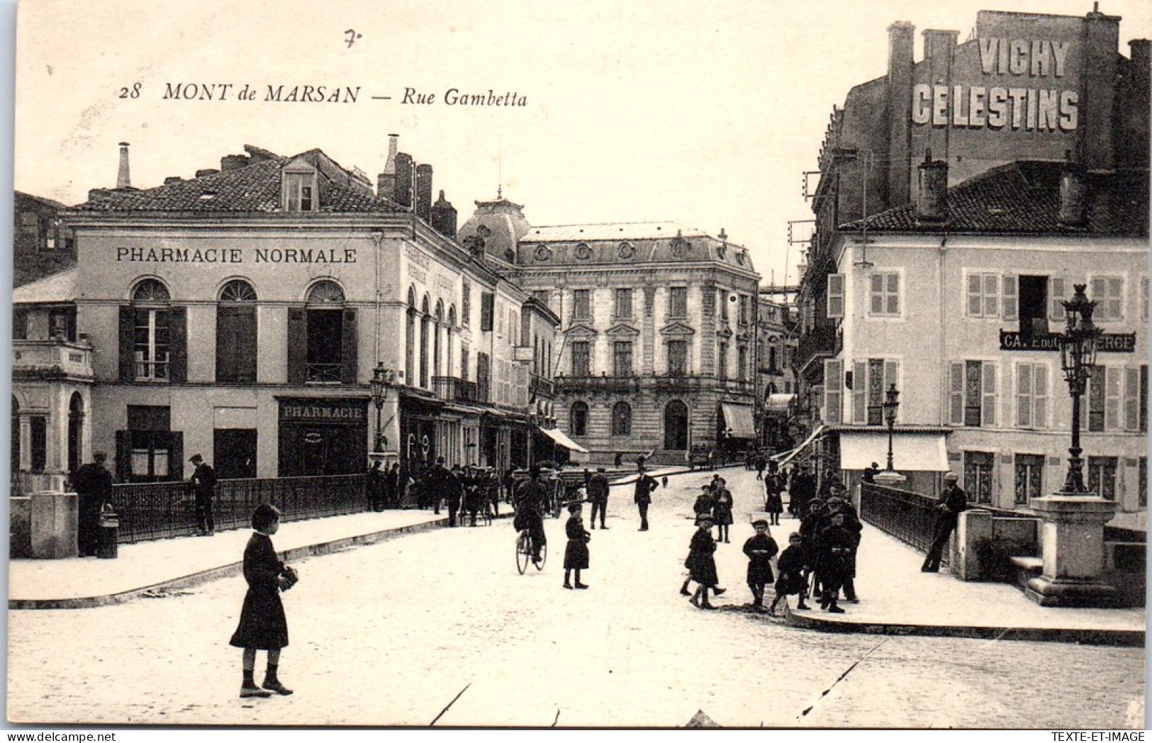 40 MONT DE MARSAN - La Rue Gambetta. - Sonstige & Ohne Zuordnung