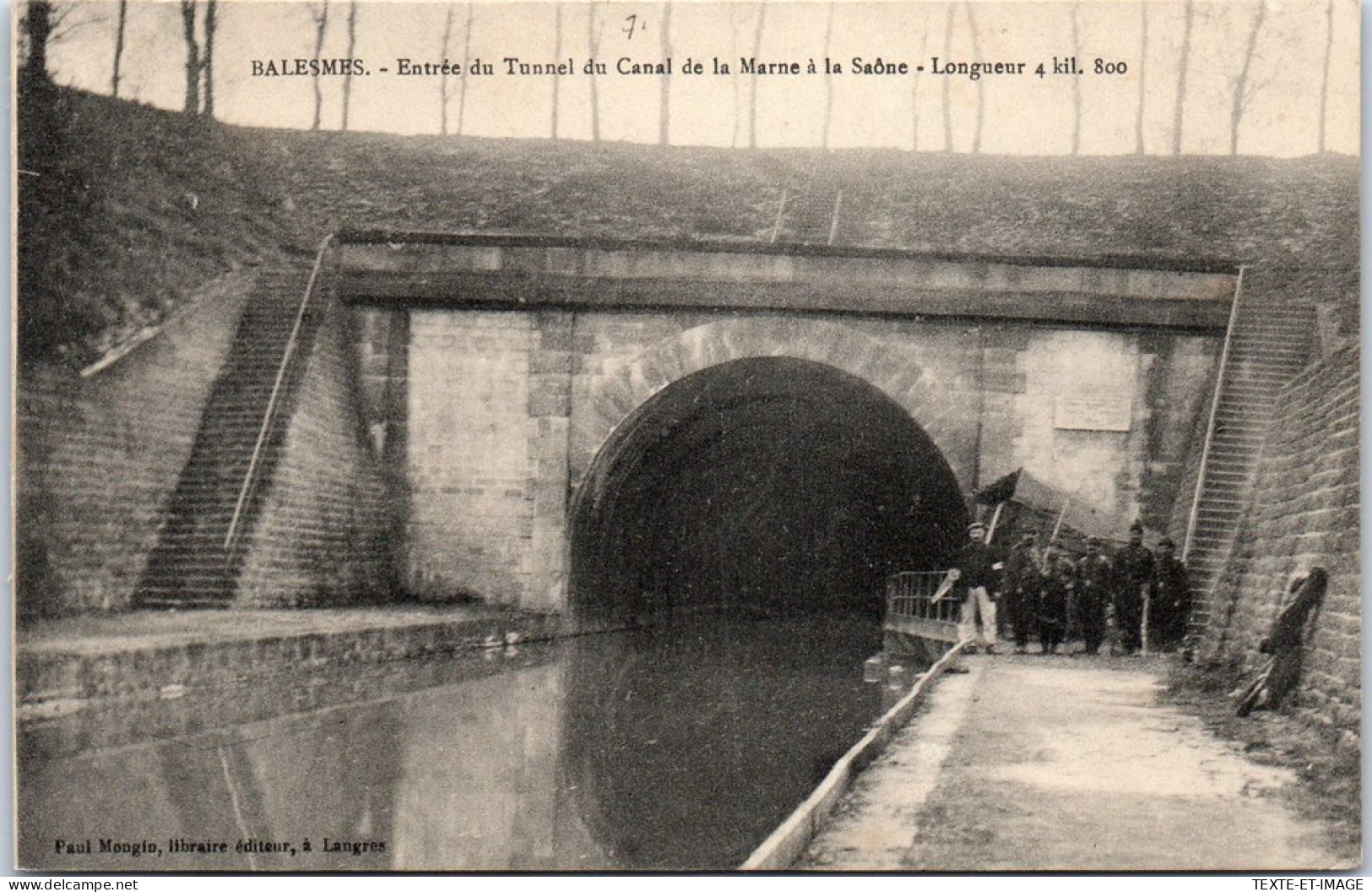 52 BALESMES - Entree Du Tunnel Du Canal  - Other & Unclassified