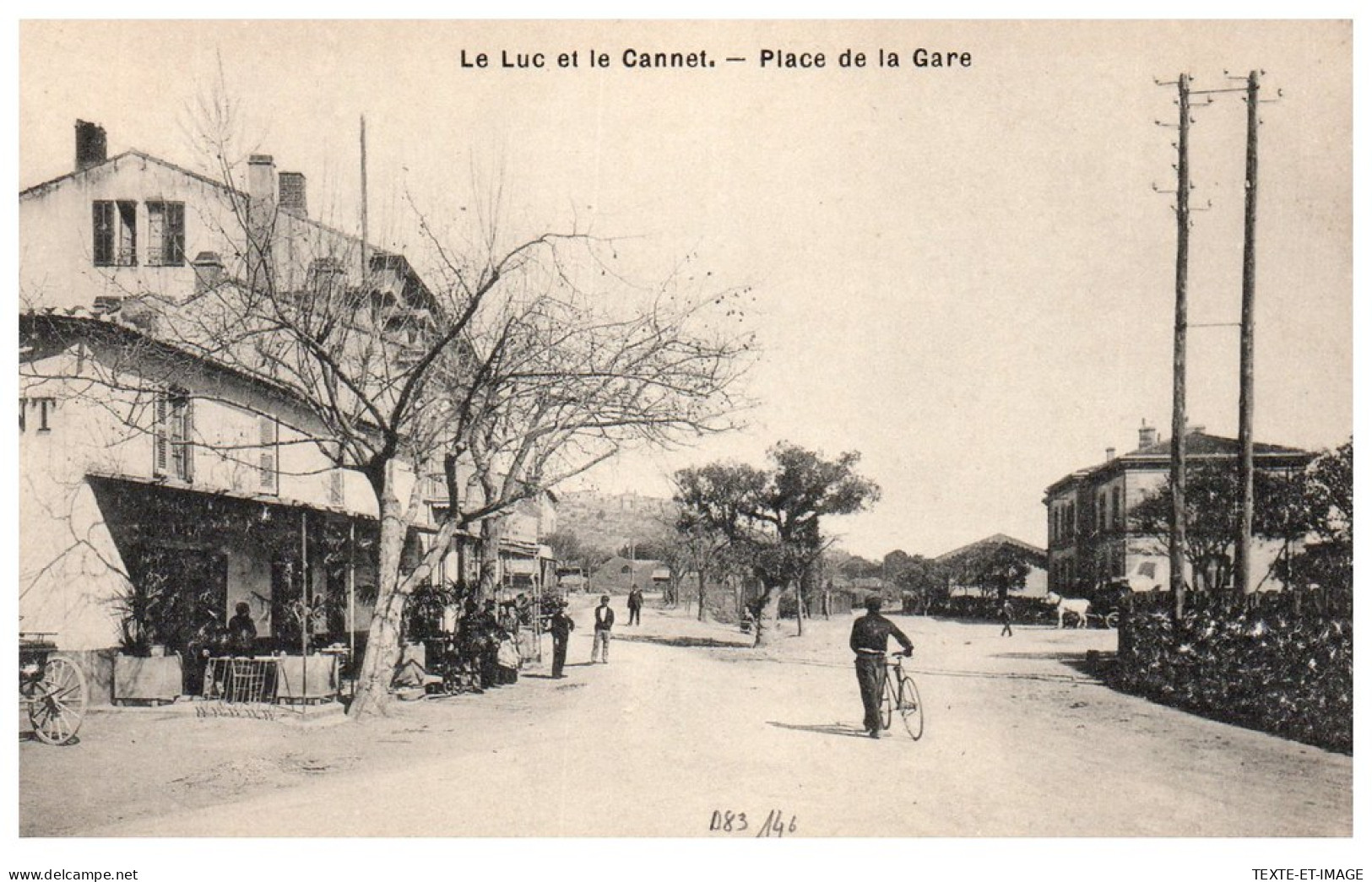 83 LE LUC - La Place De La Gare  - Andere & Zonder Classificatie