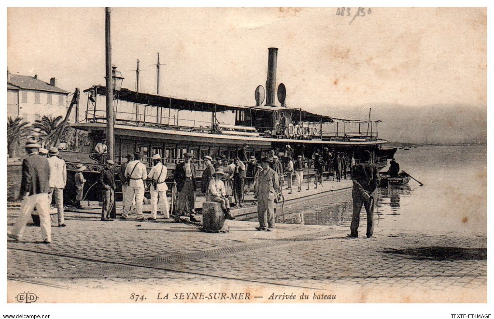 83 LA SEYNE SUR MER - Arrivee Du Bateau  - La Seyne-sur-Mer