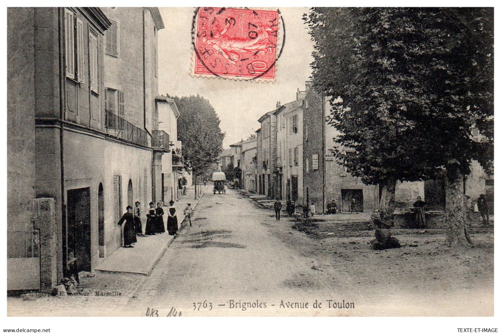 83 BRIGNOLES - Avenue De Toulon  - Autres & Non Classés
