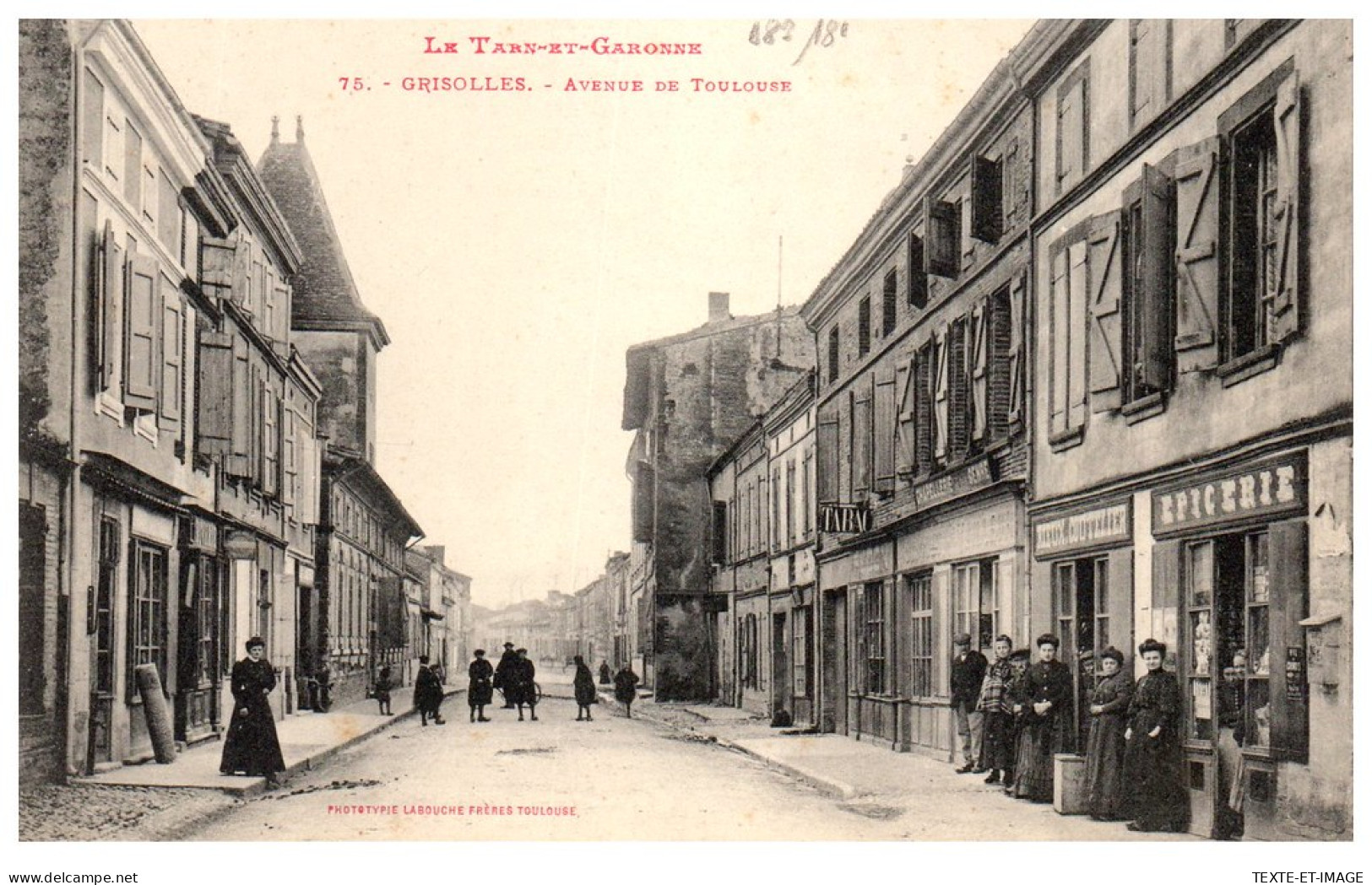 82 GRISOLLES - Avenue De Toulouse  - Autres & Non Classés