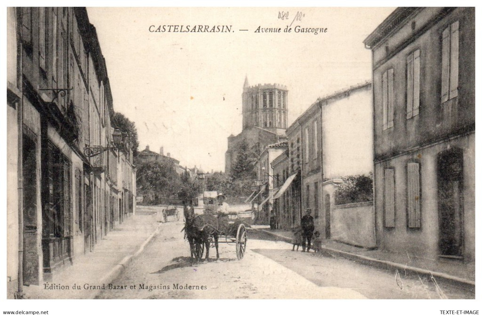 82 CASTELSARRASIN - Avenue De Gascogne  - Castelsarrasin