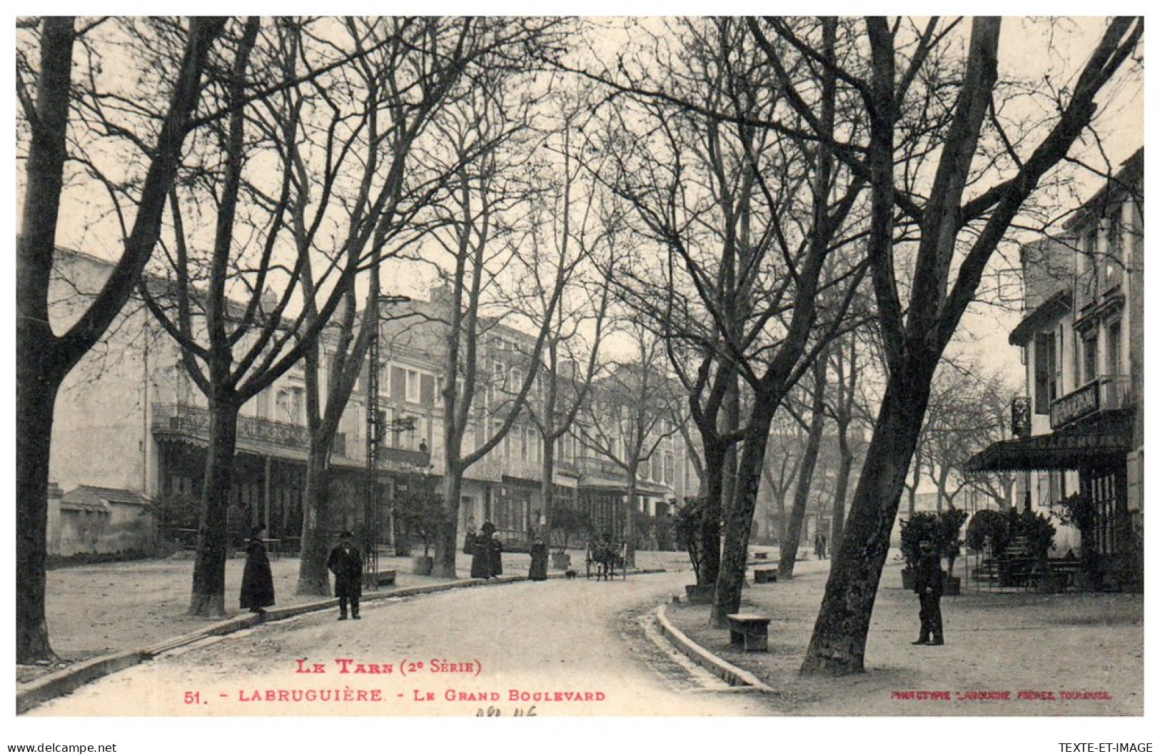 81 LABRUGUIERE - Le Grand Boulevard  - Autres & Non Classés