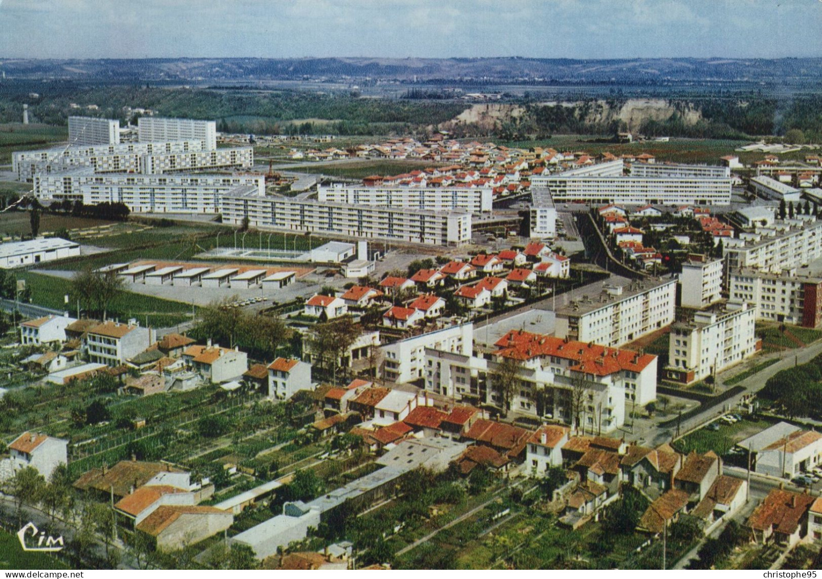 31 N° 25314. Muret . Vue Generale Aerienne. Muret Nord. Cpsm . - Muret