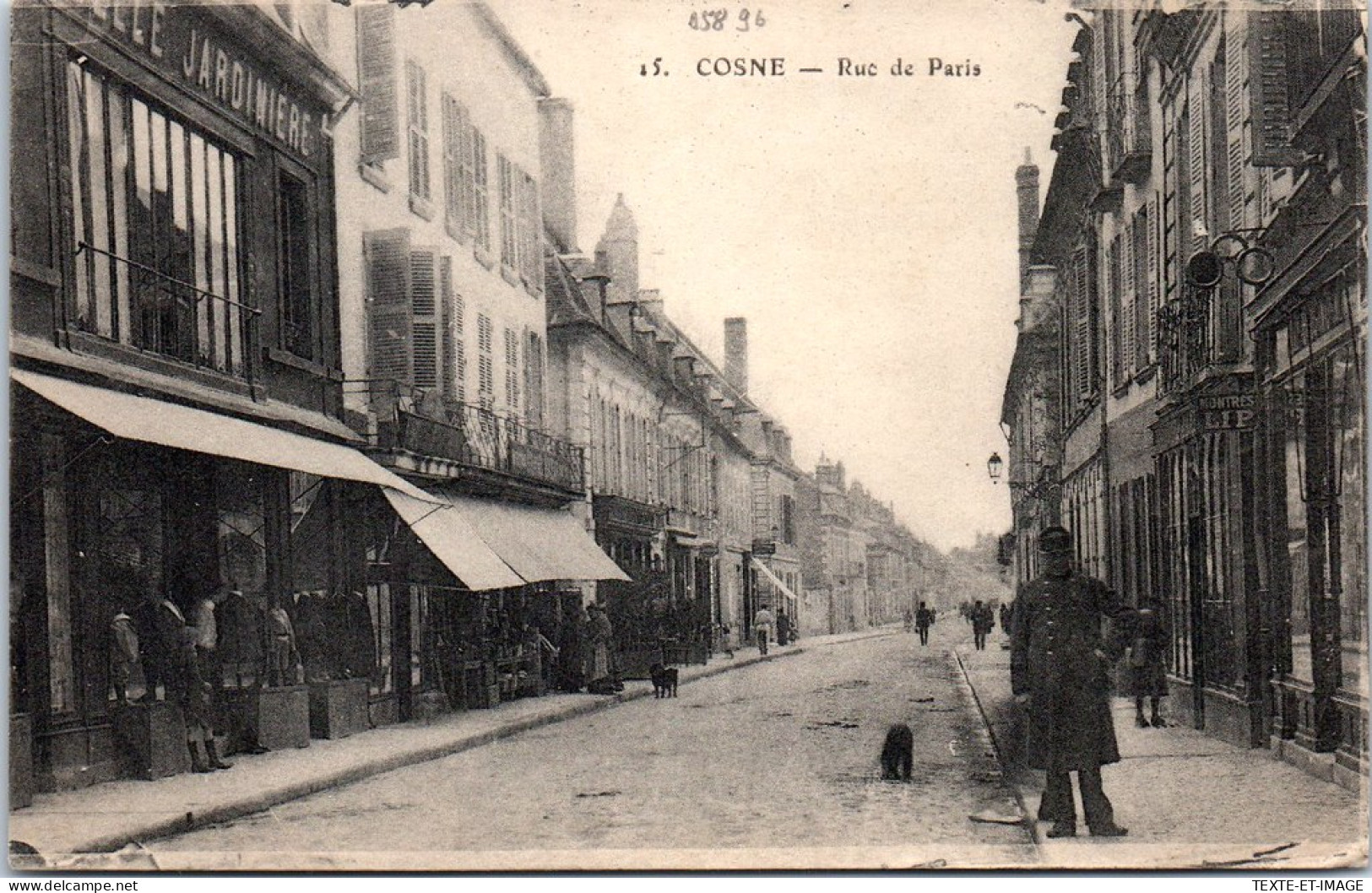 58 COSNE SUR LOIRE - La Rue De Paris -  - Cosne Cours Sur Loire