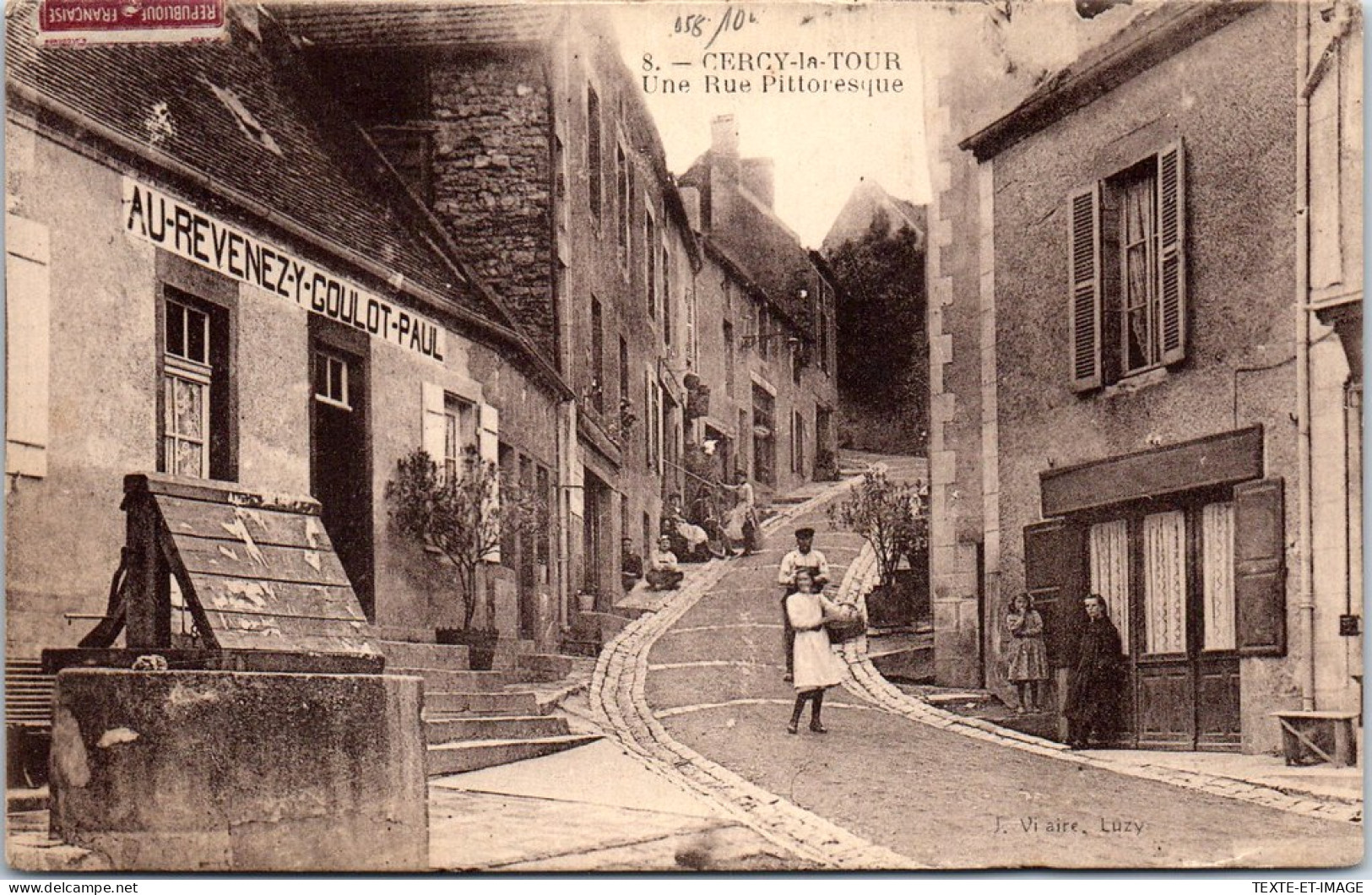 58 CERCY LA TOUR - Une Rue Pittoresque -  - Altri & Non Classificati