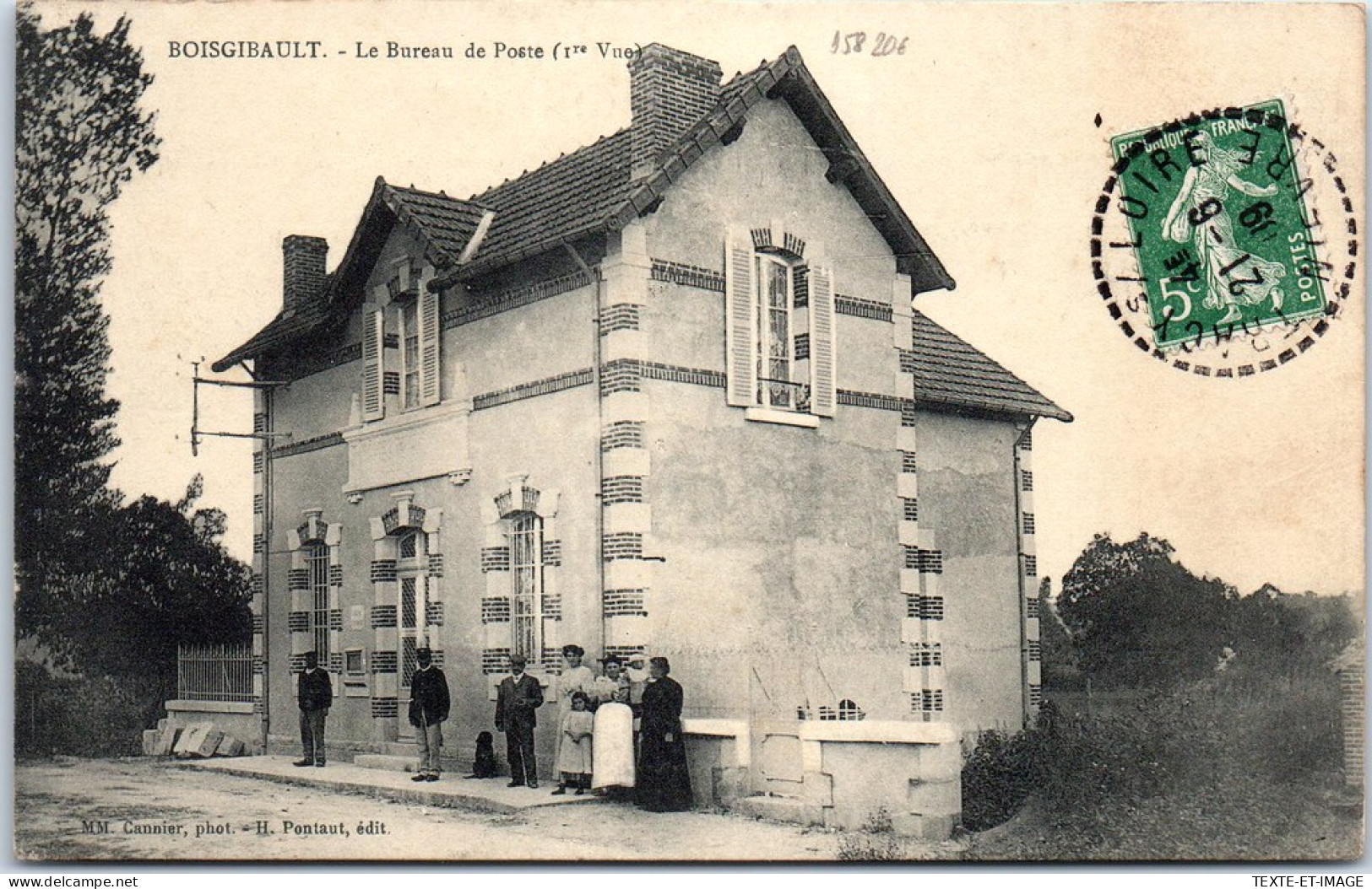 58 BOISGIBAULT - Le Bureau De Poste (1ere Vue) - Other & Unclassified