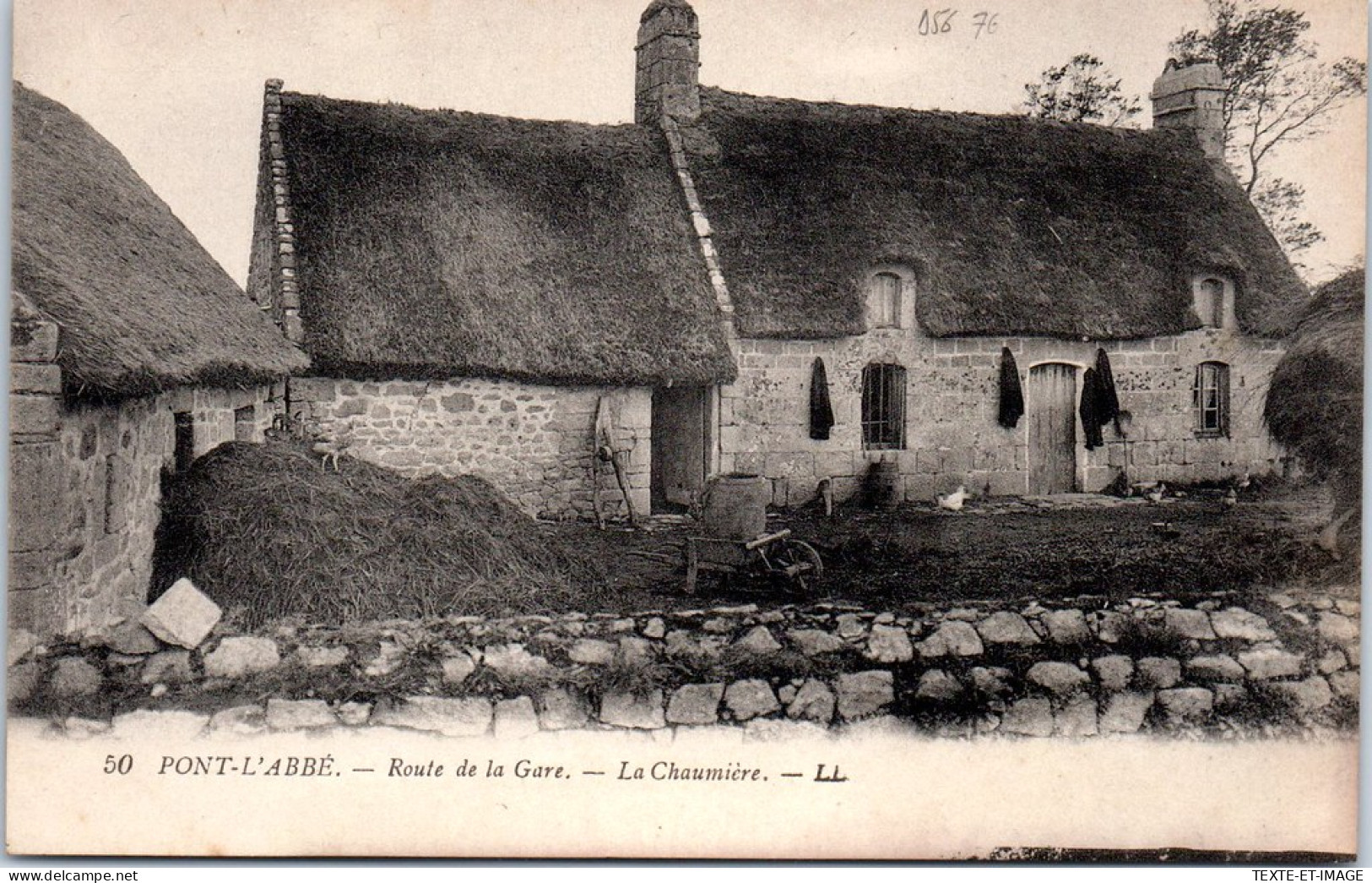 56 PONT L'ABBE - Route De La Gare, La Chaumiere -  - Autres & Non Classés