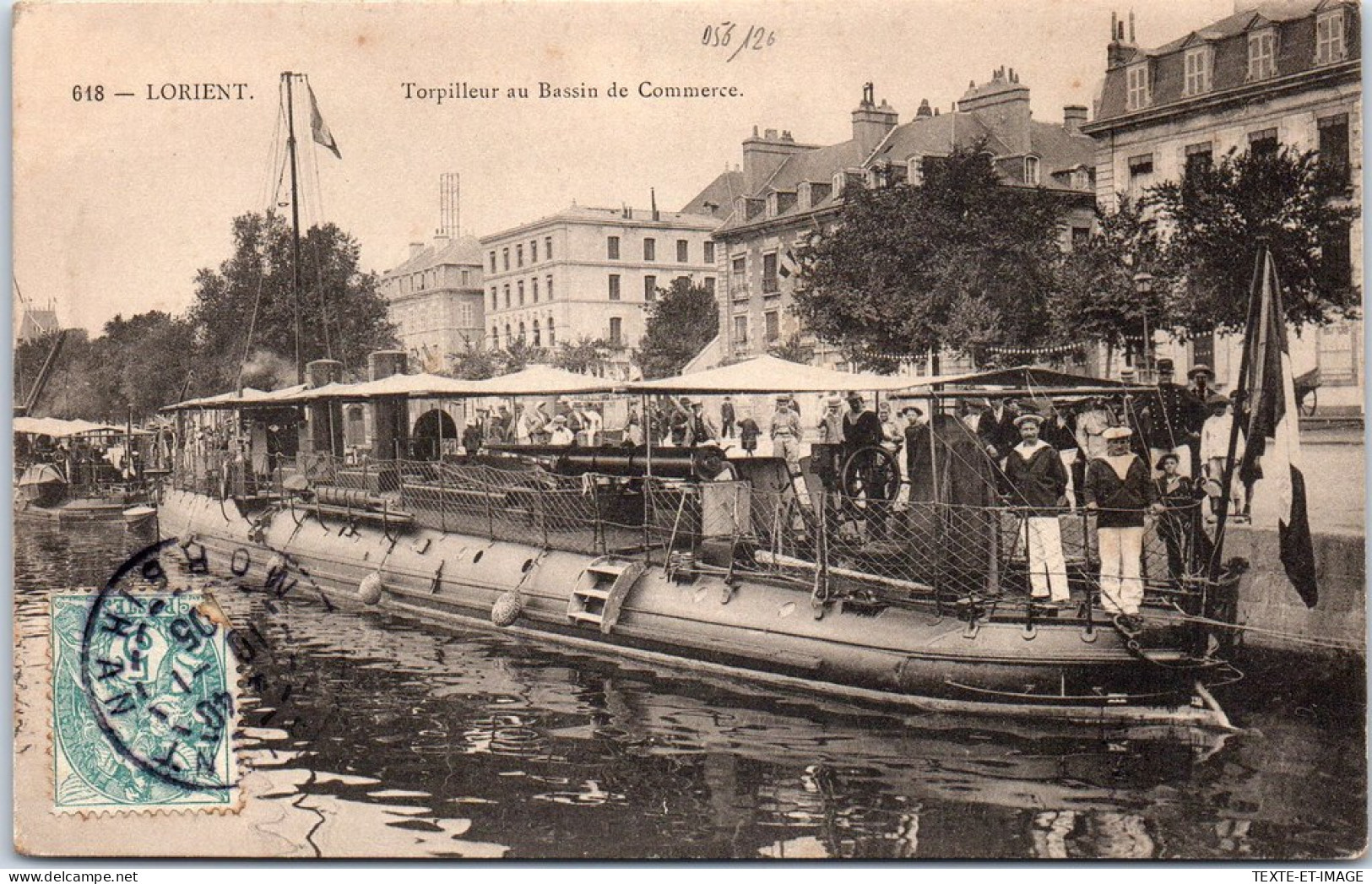 56 LORIENT - Torpilleur Au Bassin De Commerce  - Lorient