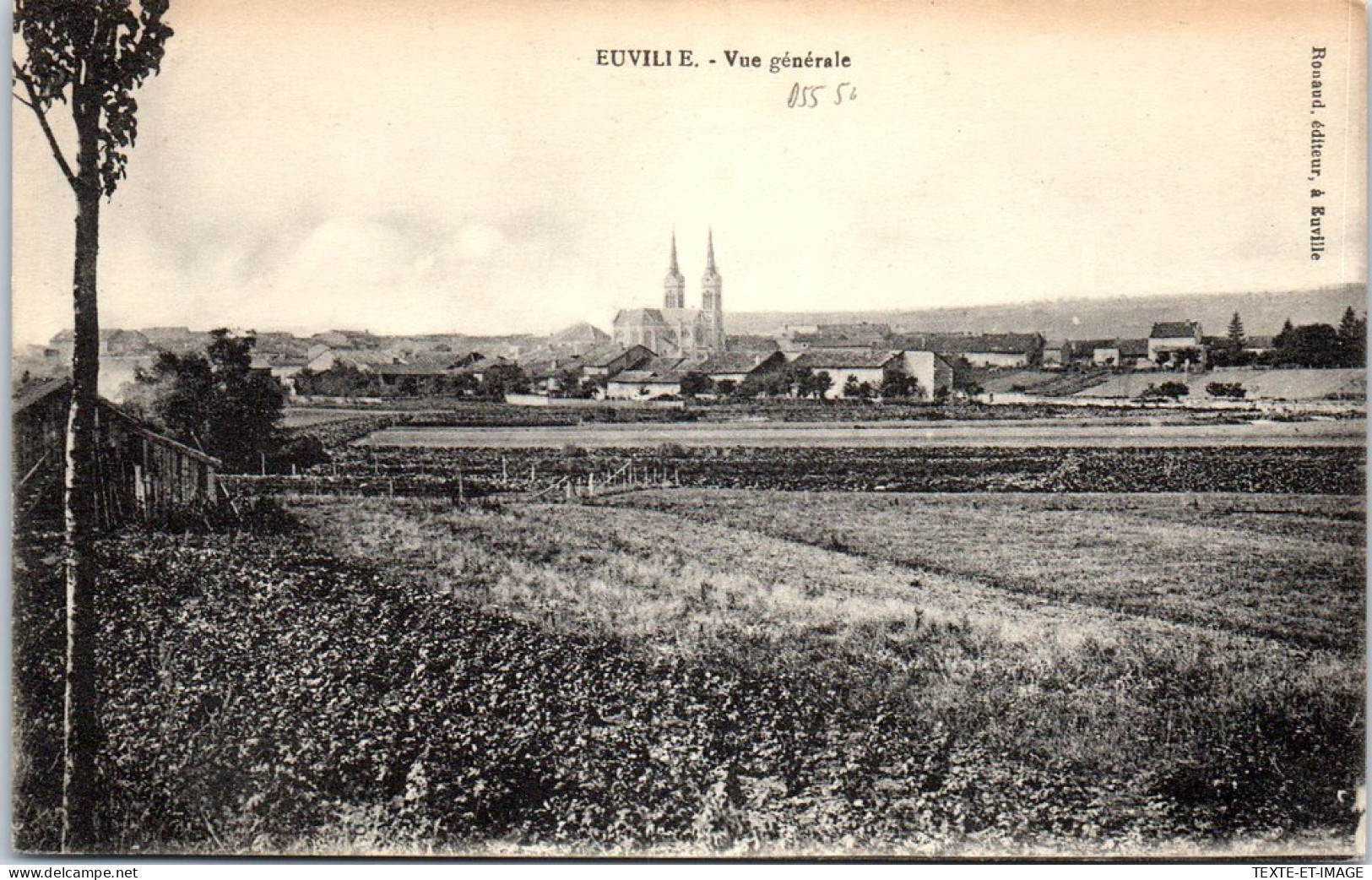 55 EUVILIE - Vue Generale  - Autres & Non Classés