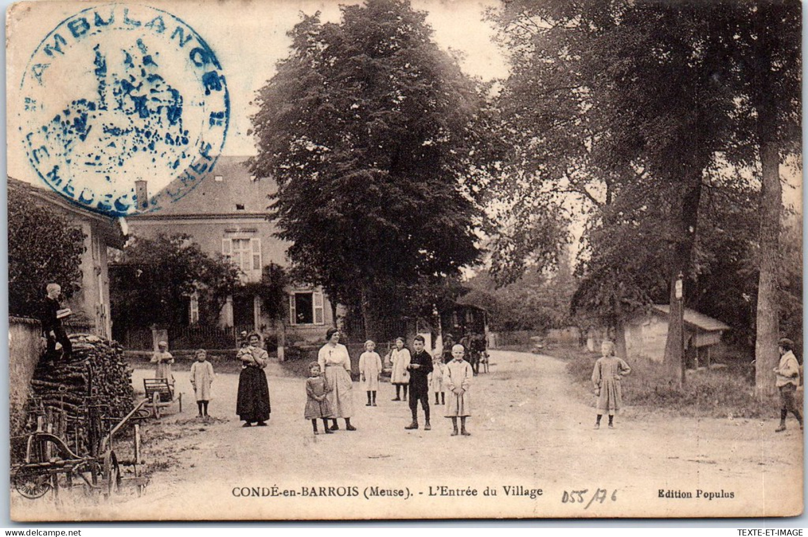55 CONDE EN BARROIS - L'entree Du Village -  - Other & Unclassified
