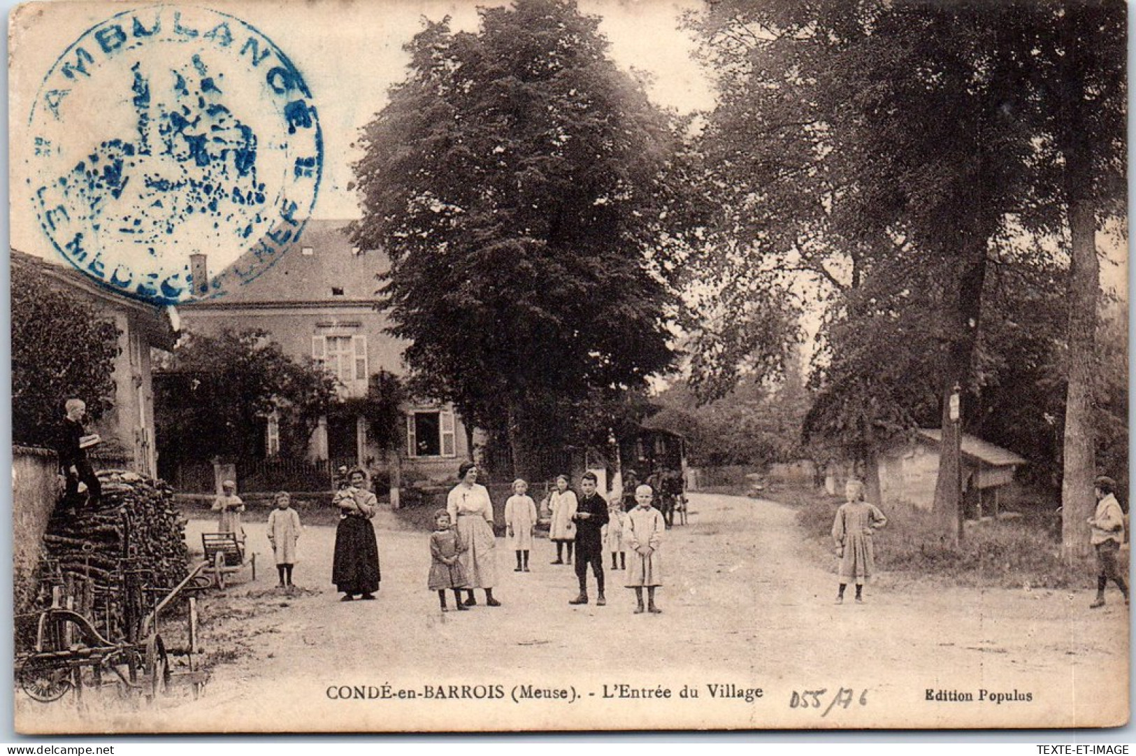 55 CONDE EN BARROIS - L'entree Du Village -  - Sonstige & Ohne Zuordnung