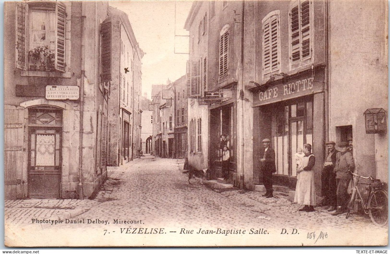 54 VEZELIZE - Rue Jean Baptiste Salle  - Vezelise