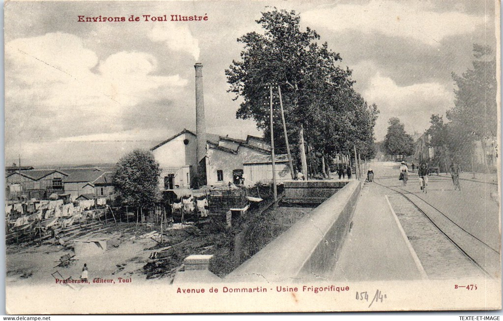 54 TOUL - Avenue De Dommartin - Usine Frigorifique  - Toul