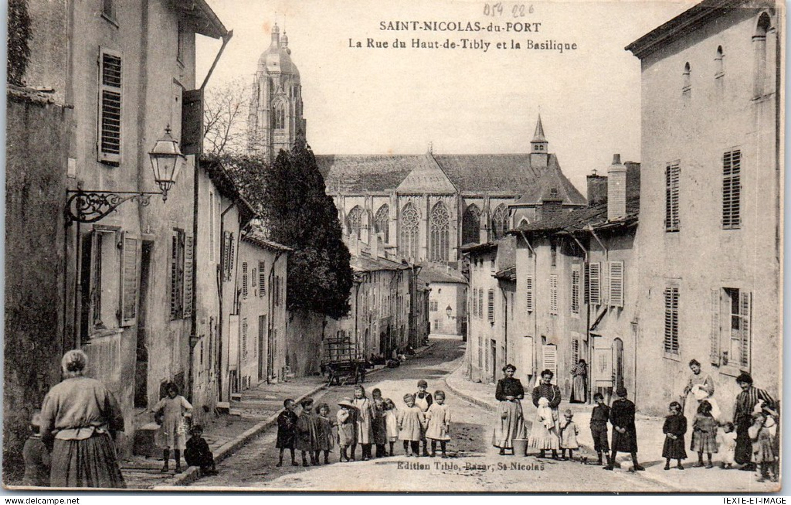 54 SAINT NICOLAS DU PORT - La Rue Du Haut De Tibly - Saint Nicolas De Port