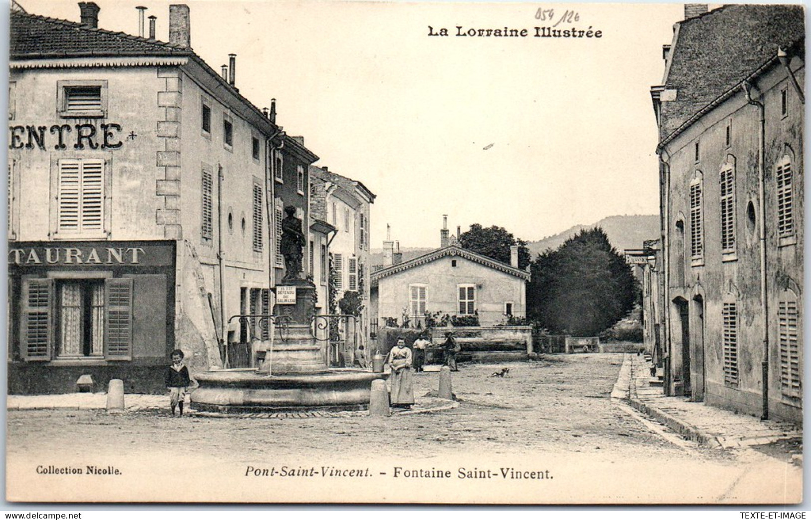 54 PONT SAINT VINCENT - Fontaine Saint Vincent -  - Other & Unclassified