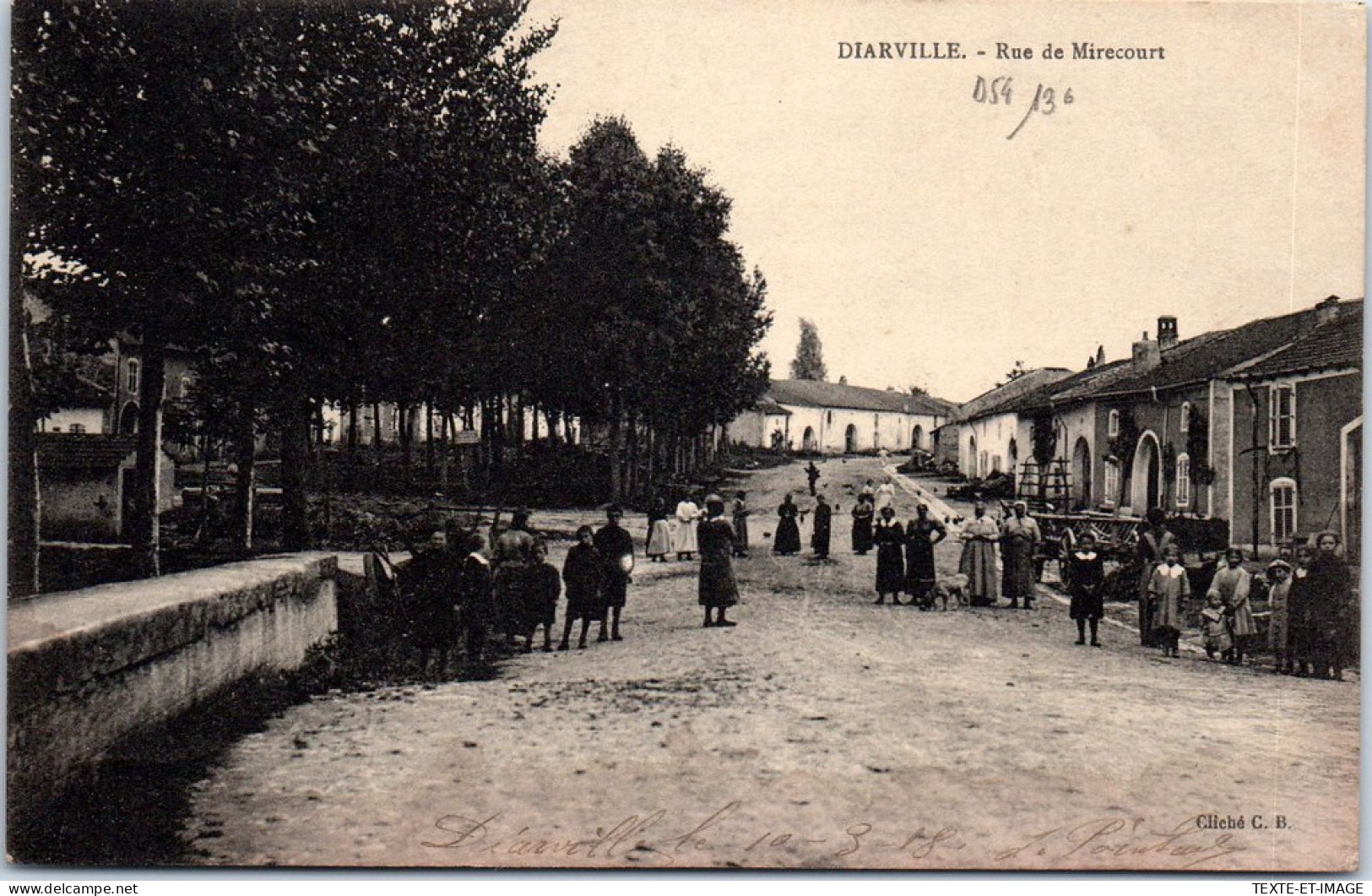 54 DIARVILLE - La Rue De Mirecourt  - Sonstige & Ohne Zuordnung